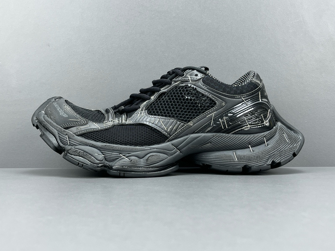 [BALENCIAGA] 발렌시아가 스테이플러 스니커즈 블랙 남녀공용 (PKgod버전)