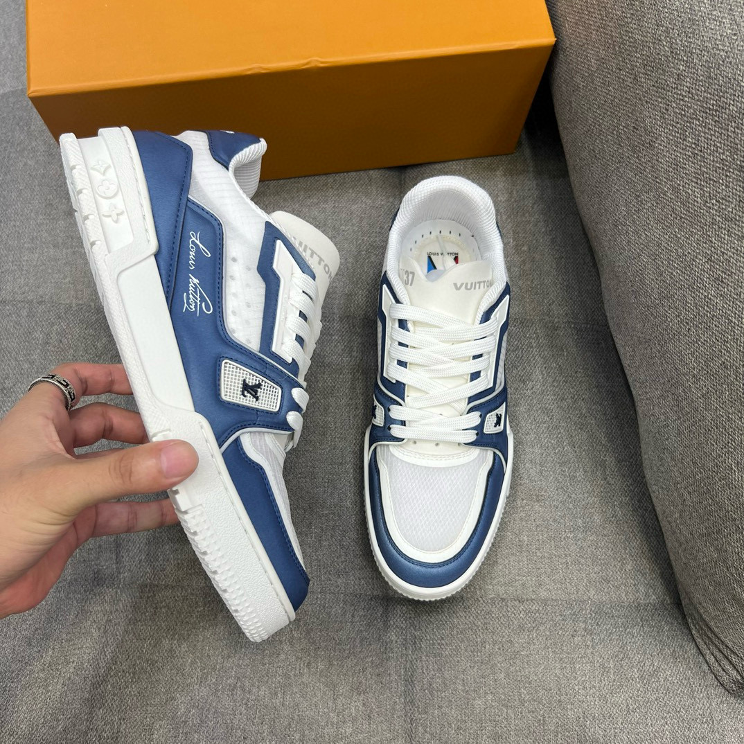 [LOUIS VUITTON] 루이비통 LV 트레이너 스니커즈 남성용