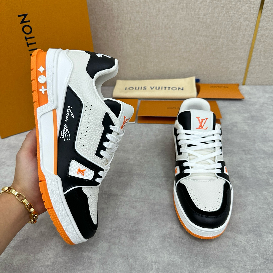 [LOUIS VUITTON] 루이비통 LV 트레이너 스니커즈 남성용
