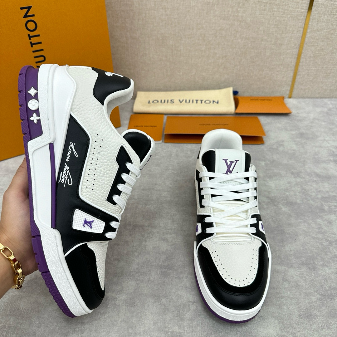 [LOUIS VUITTON] 루이비통 LV 트레이너 스니커즈 남성용