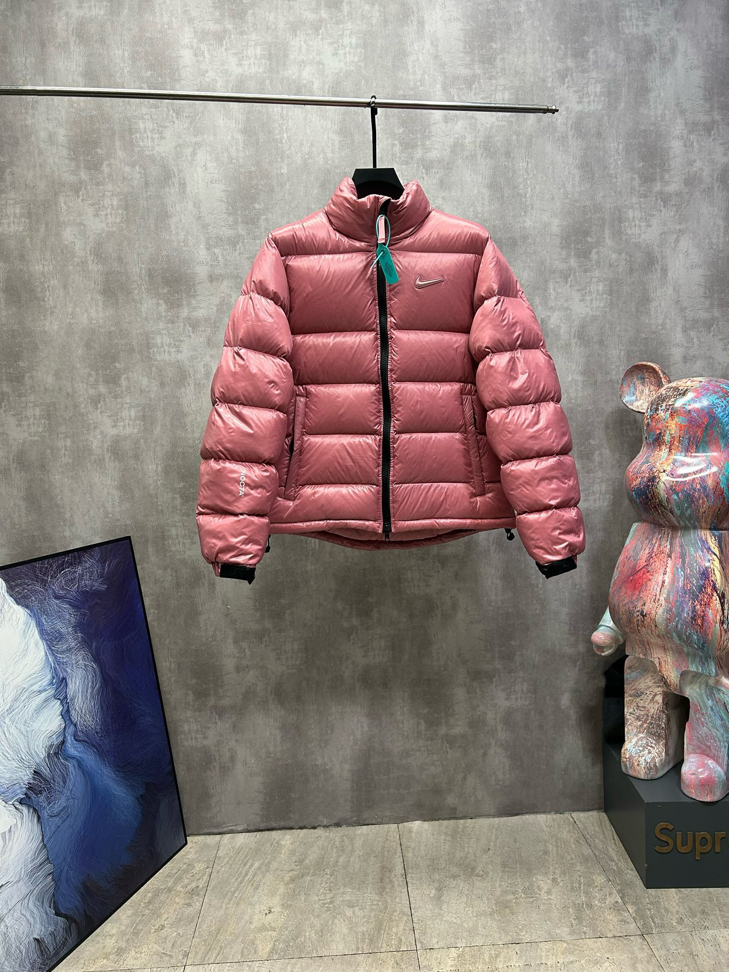 [NIKE] 나이키 x 드레이크 NOCTA 녹타 패딩 선셋 푸퍼 자켓 데저트 베리 엘리멘탈 핑크 남녀공용