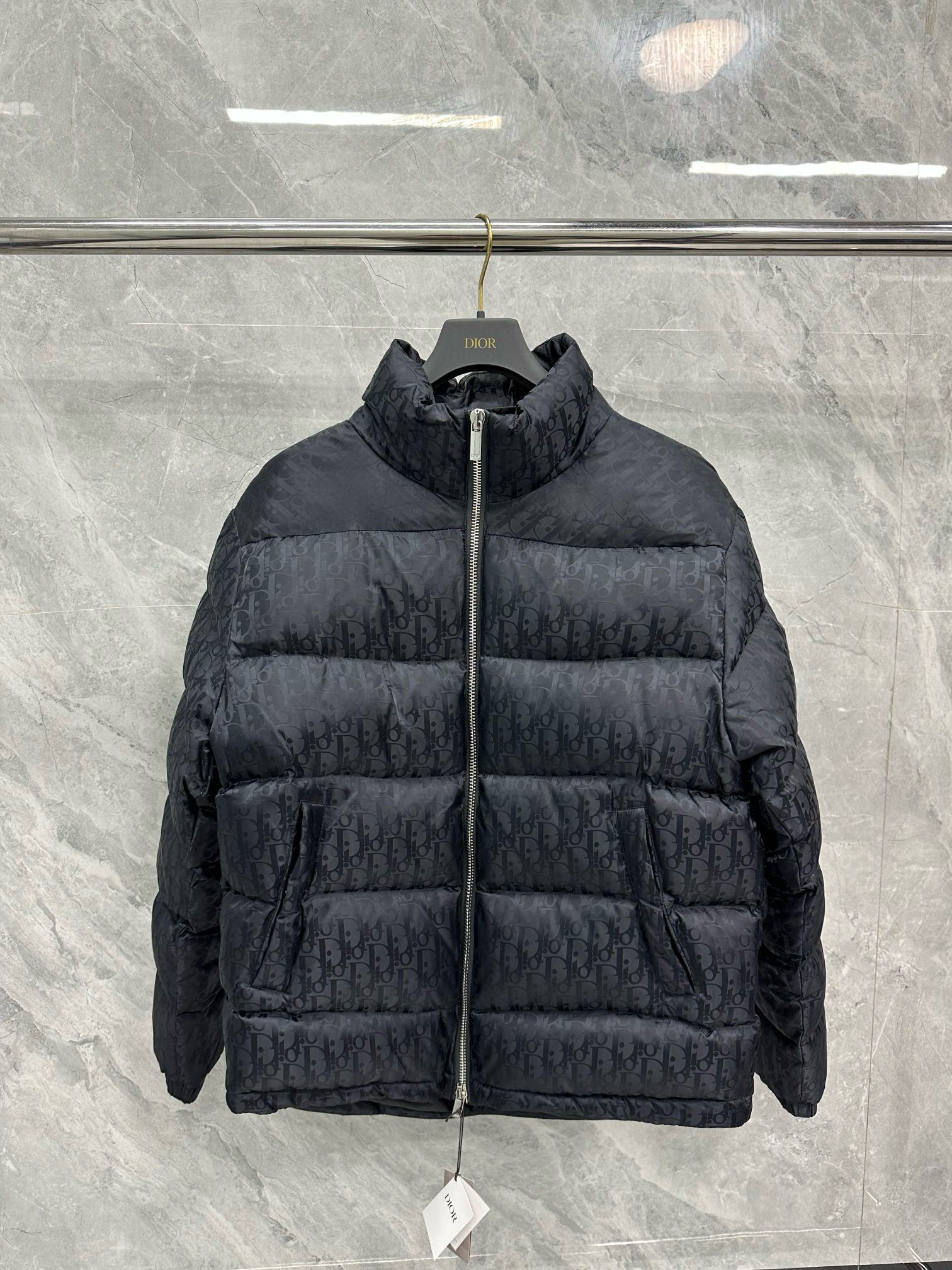 [DIOR] 디올 오블리크 다운 패딩 자켓 남성용