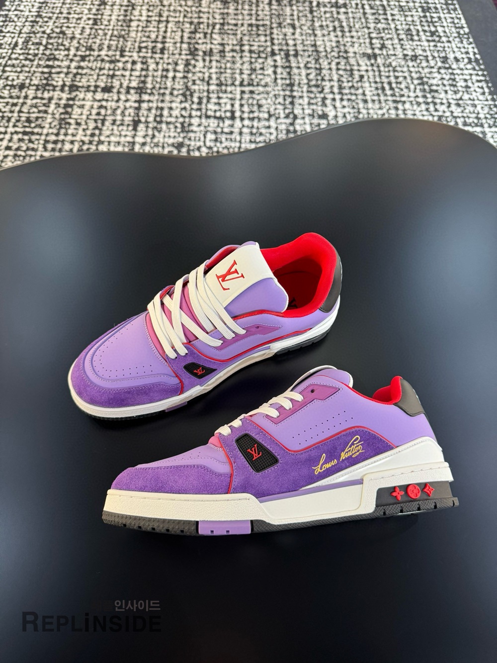 [LOUIS VUITTON] 루이비통 LV 트레이너 스니커즈 남성용