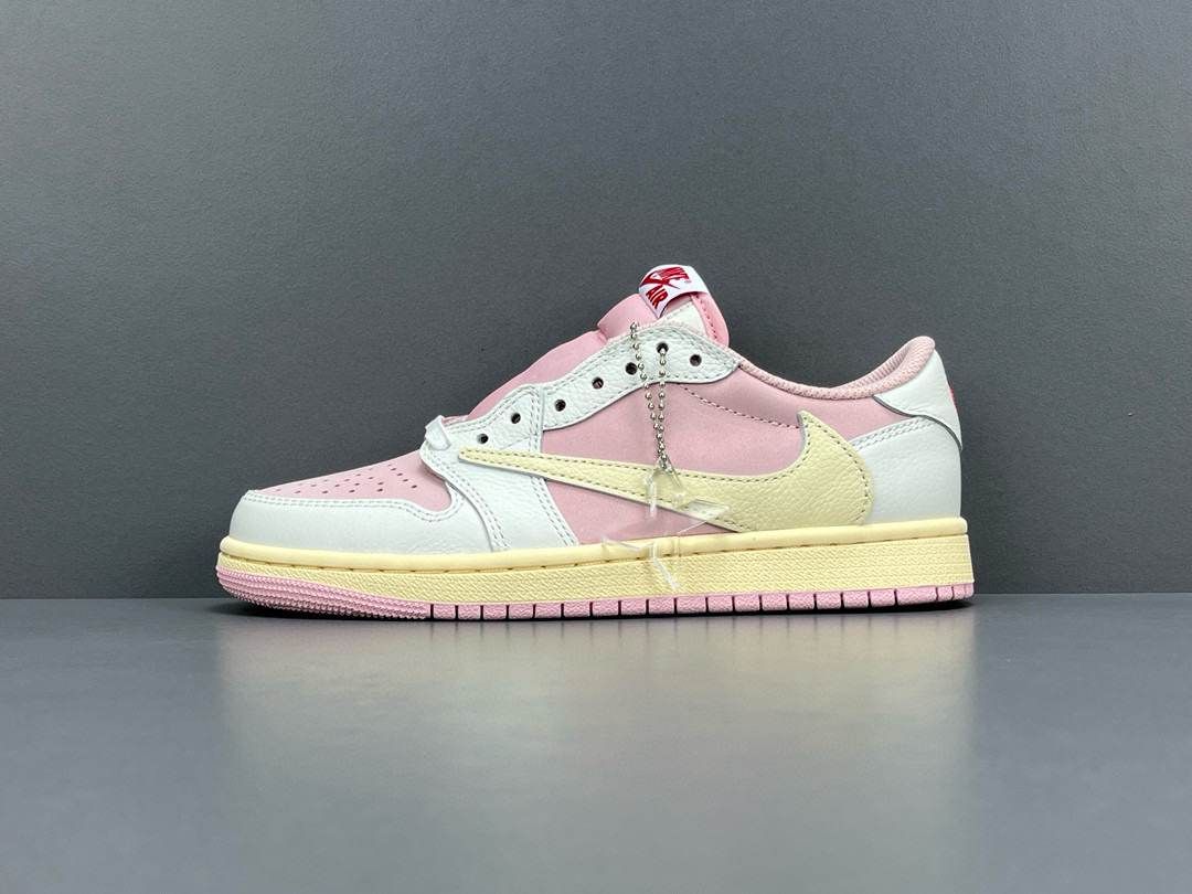 [AIR JORDAN] 트래비스 스캇 x 에어 조던 1 로우 골프 핑크 DM7866-600 남녀공용 (X공장)