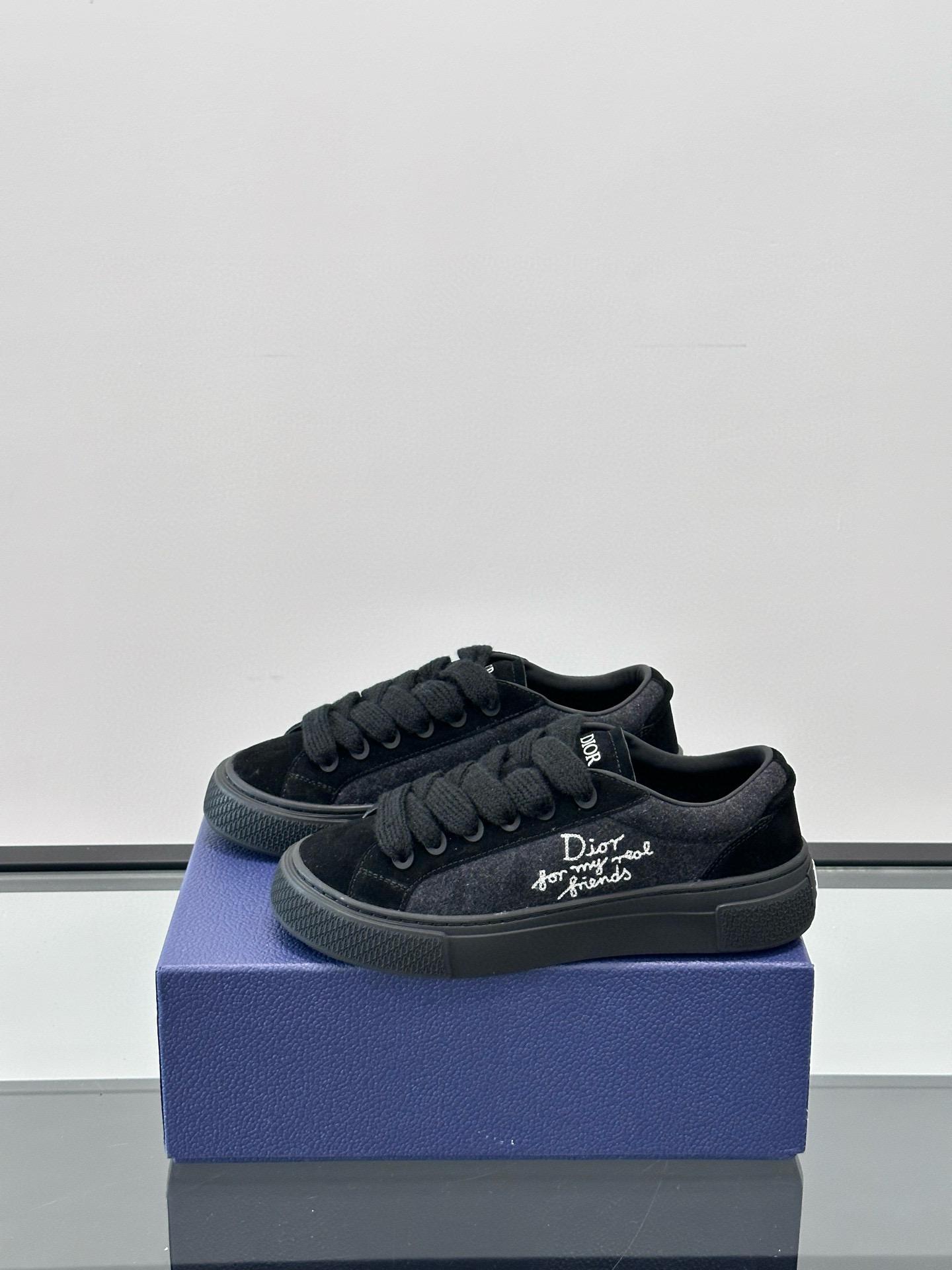 [DIOR] 디올 B33 오블리크 스니커즈 남성용