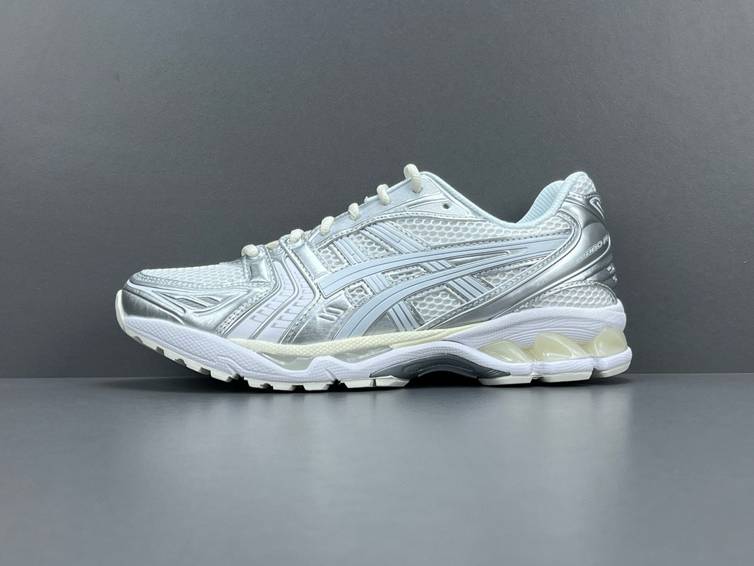 [ASICS] 아식스 x JJJ자운드 젤 카야노 14 실버 화이트 1201A457-100 남성용 (ZH공장)