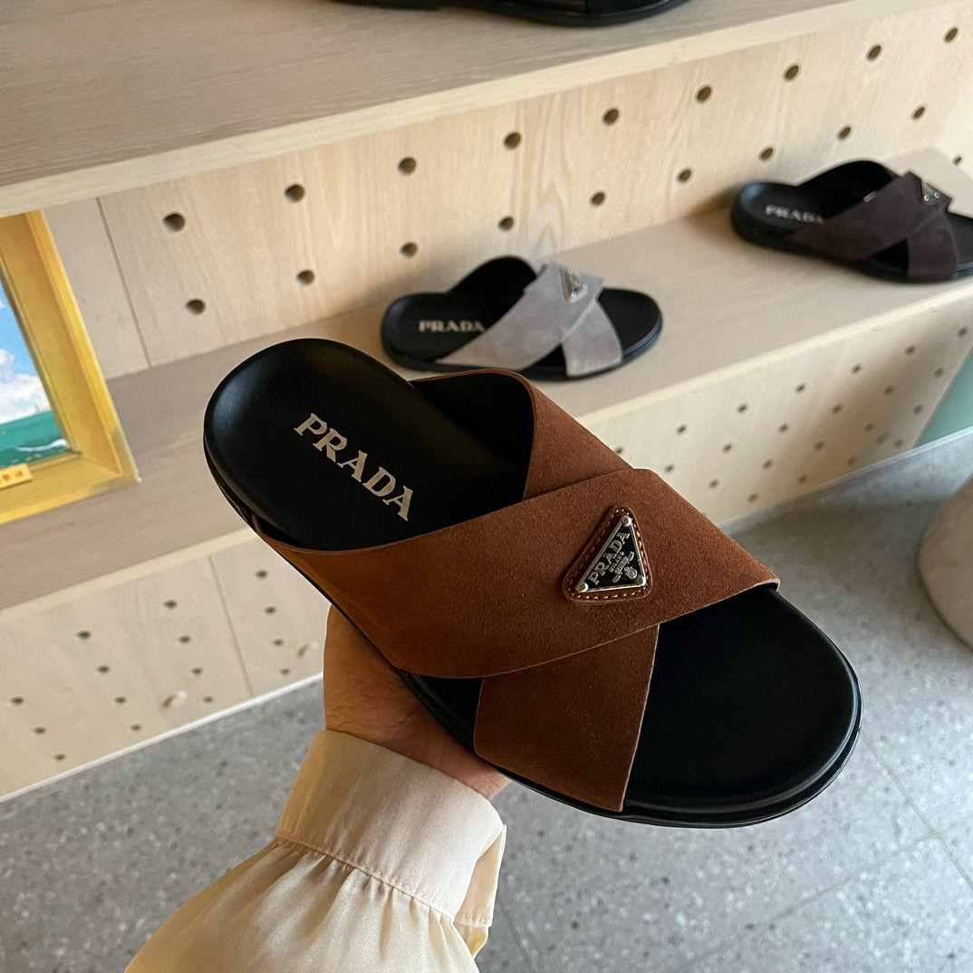 [PRADA] 프라다 샌들 슬리퍼 남성용