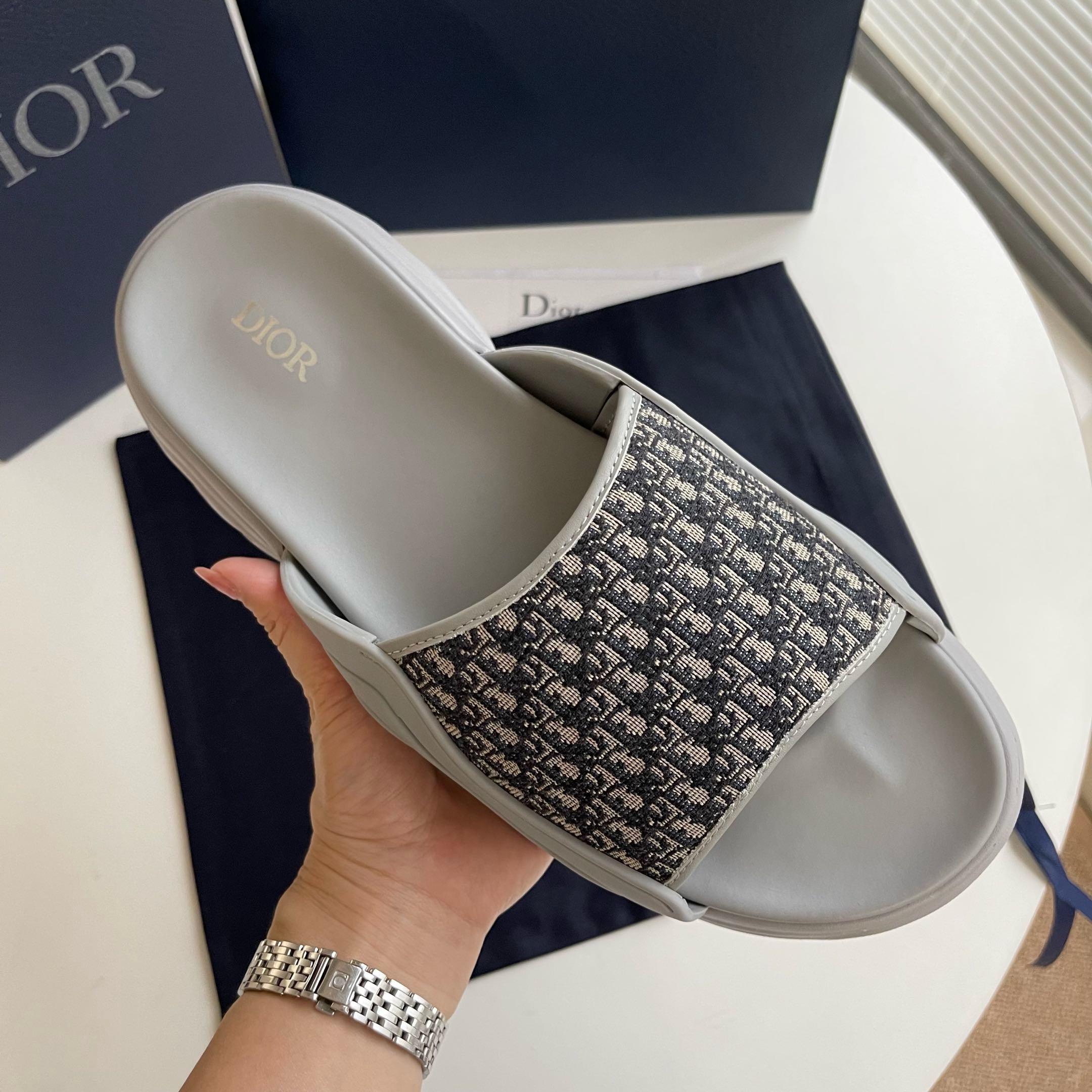 [DIOR] 디올 타운 샌들 슬리퍼 남성용