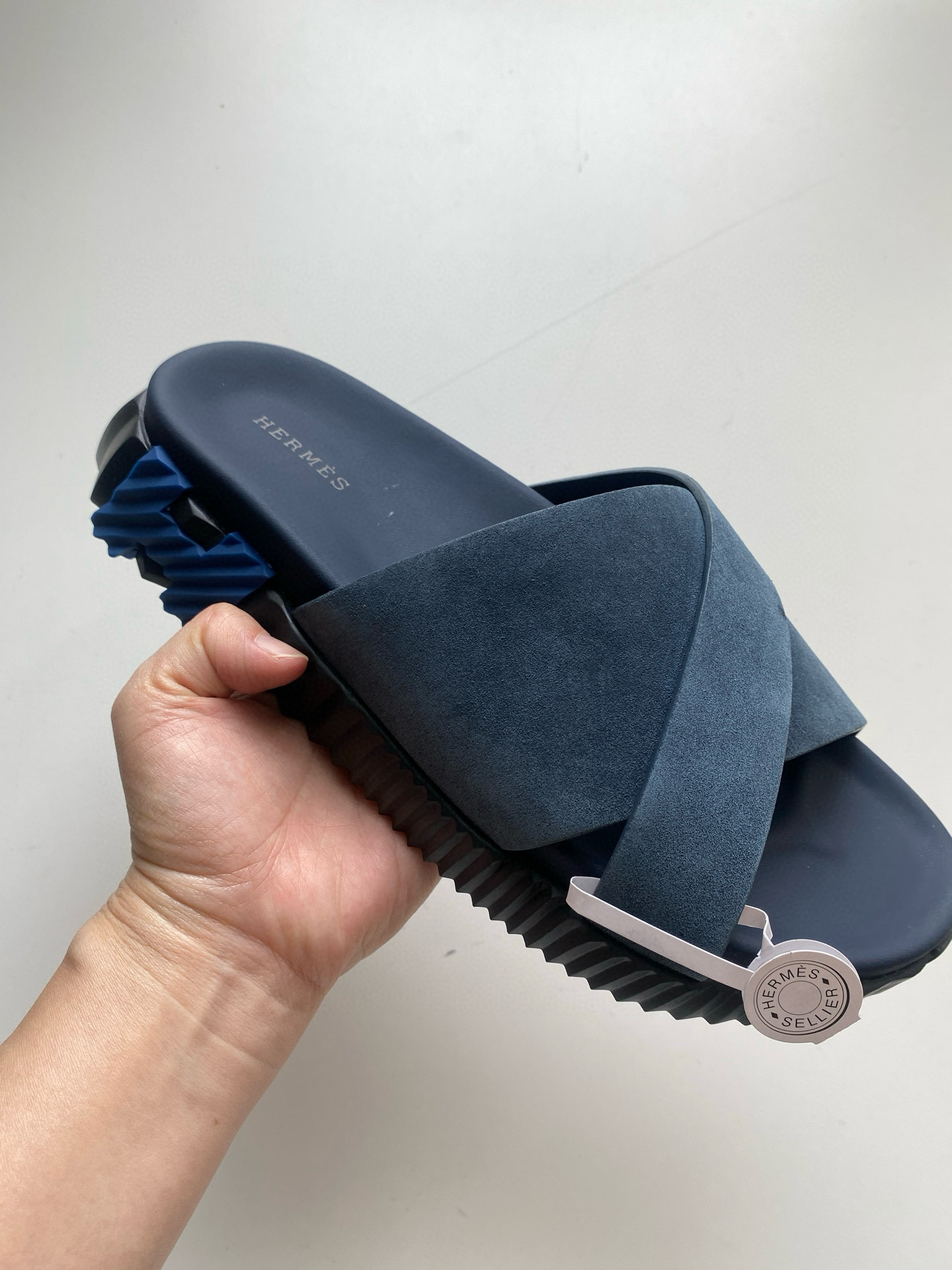 [HERMES] 에르메스 인프라 나파 샌들 남성용