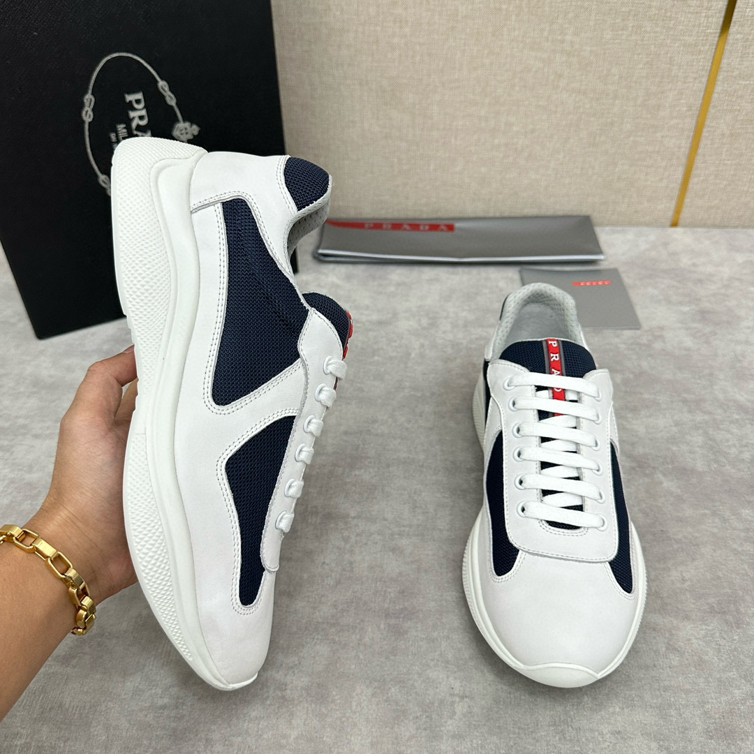 [PRADA] 프라다 아메리카 컵 스니커즈 남성용