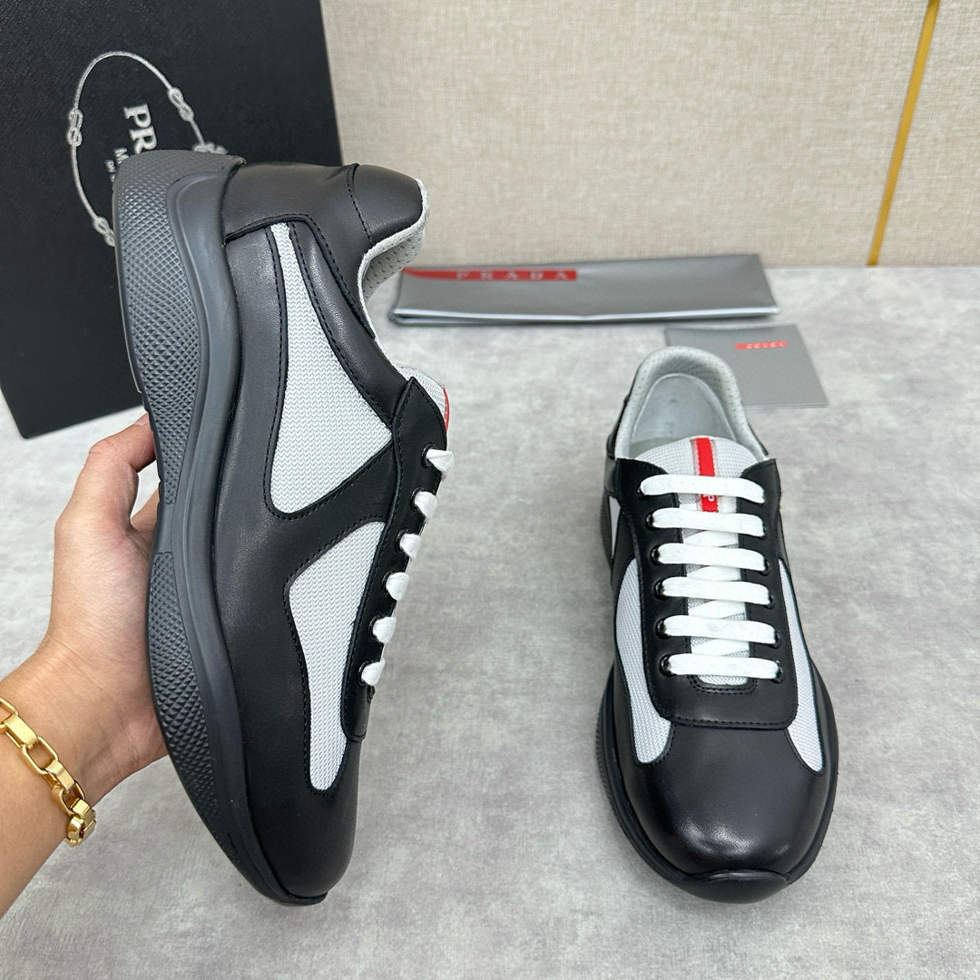 [PRADA] 프라다 아메리카 컵 스니커즈 남성용