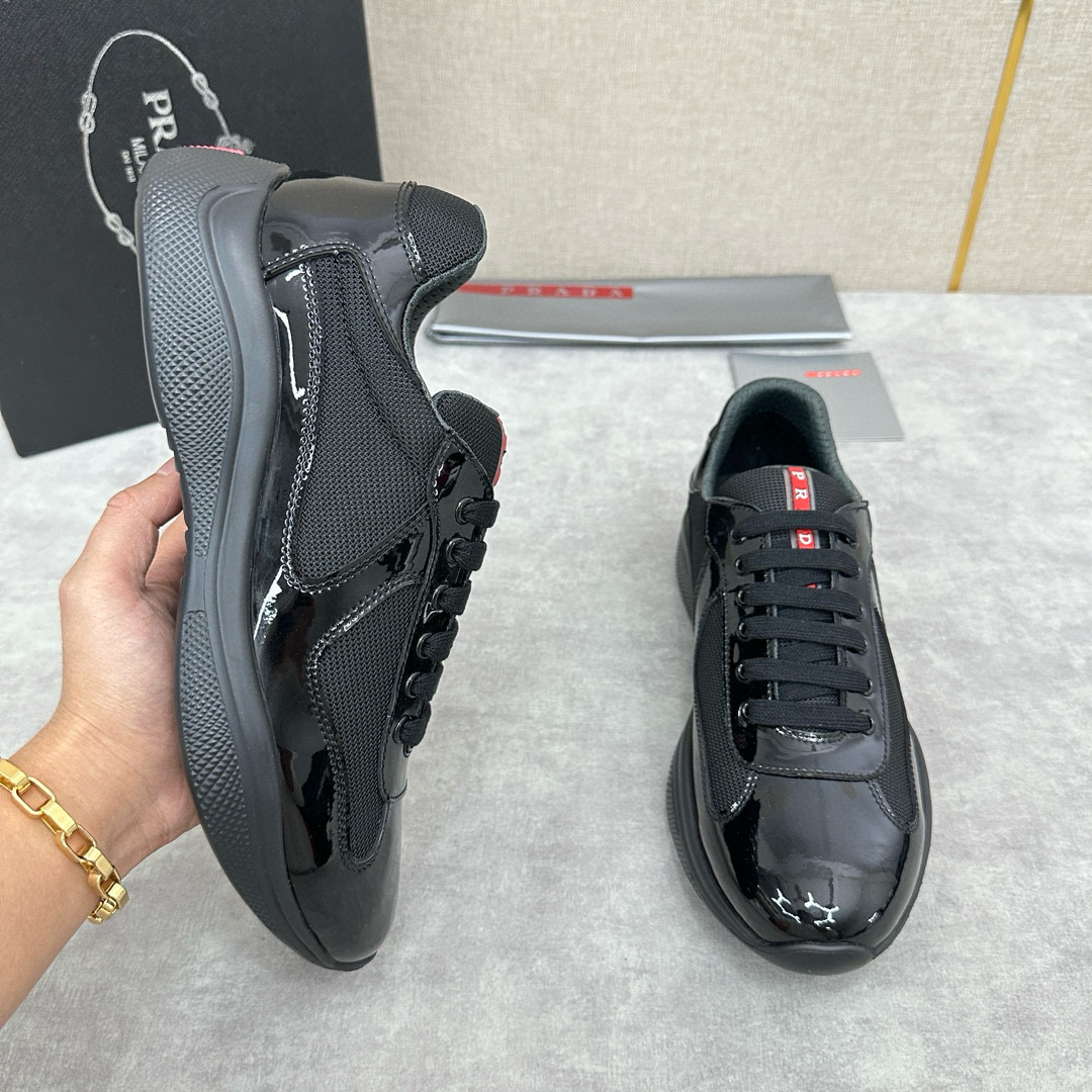 [PRADA] 프라다 아메리카 컵 스니커즈 남성용
