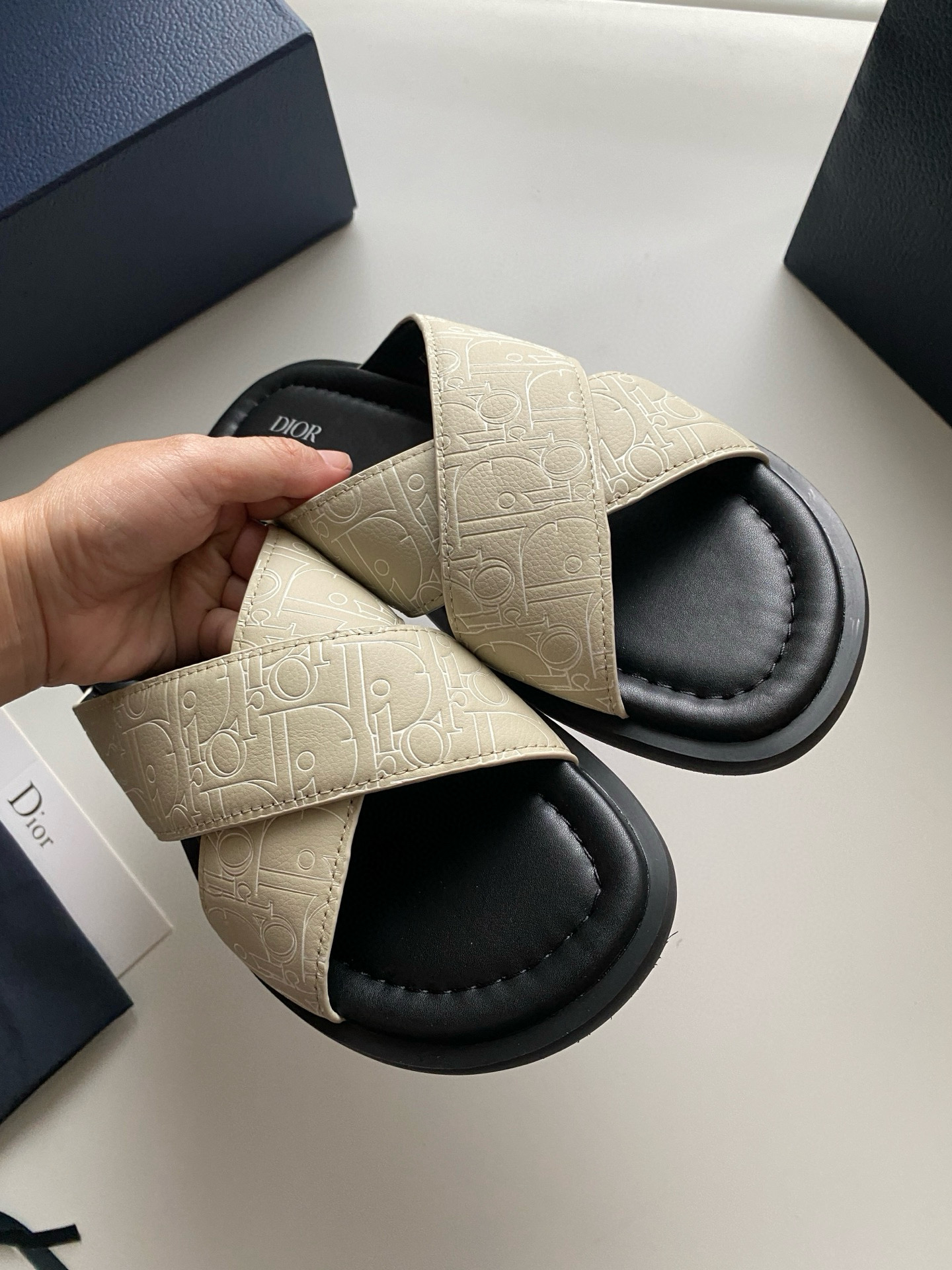 [DIOR] 디올 알리아스 샌들 슬리퍼 남성용