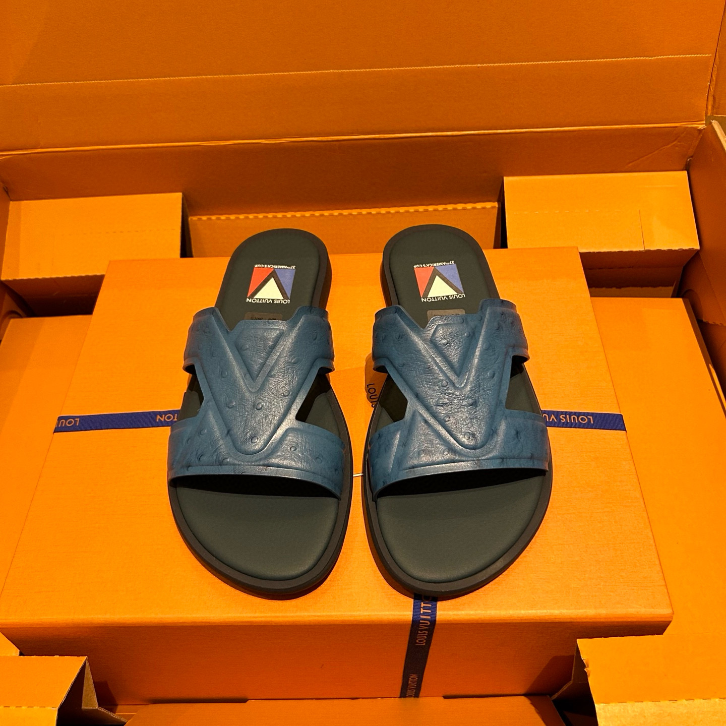 [LOUIS VUITTON] 루이비통 오아시스 샌들 남성용