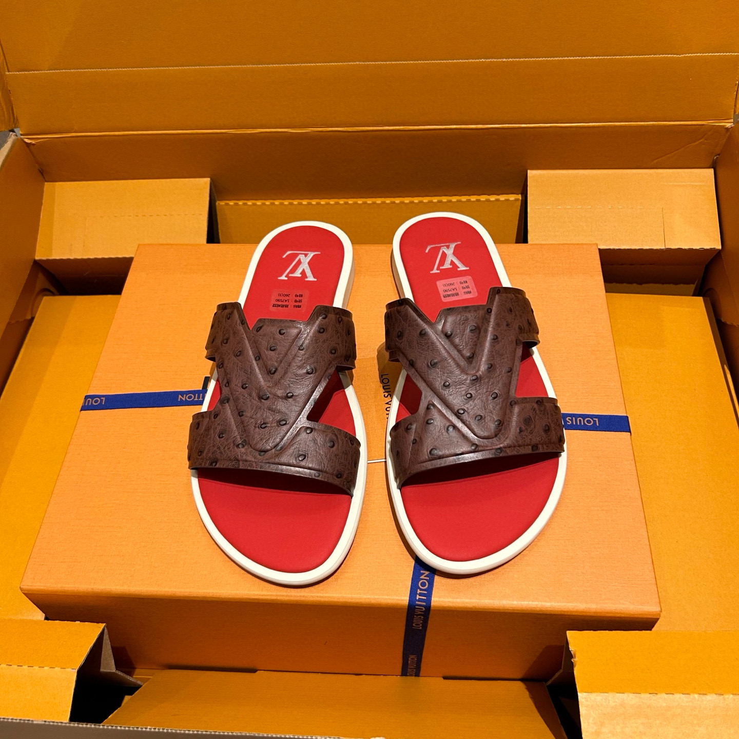 [LOUIS VUITTON] 루이비통 오아시스 샌들 남성용