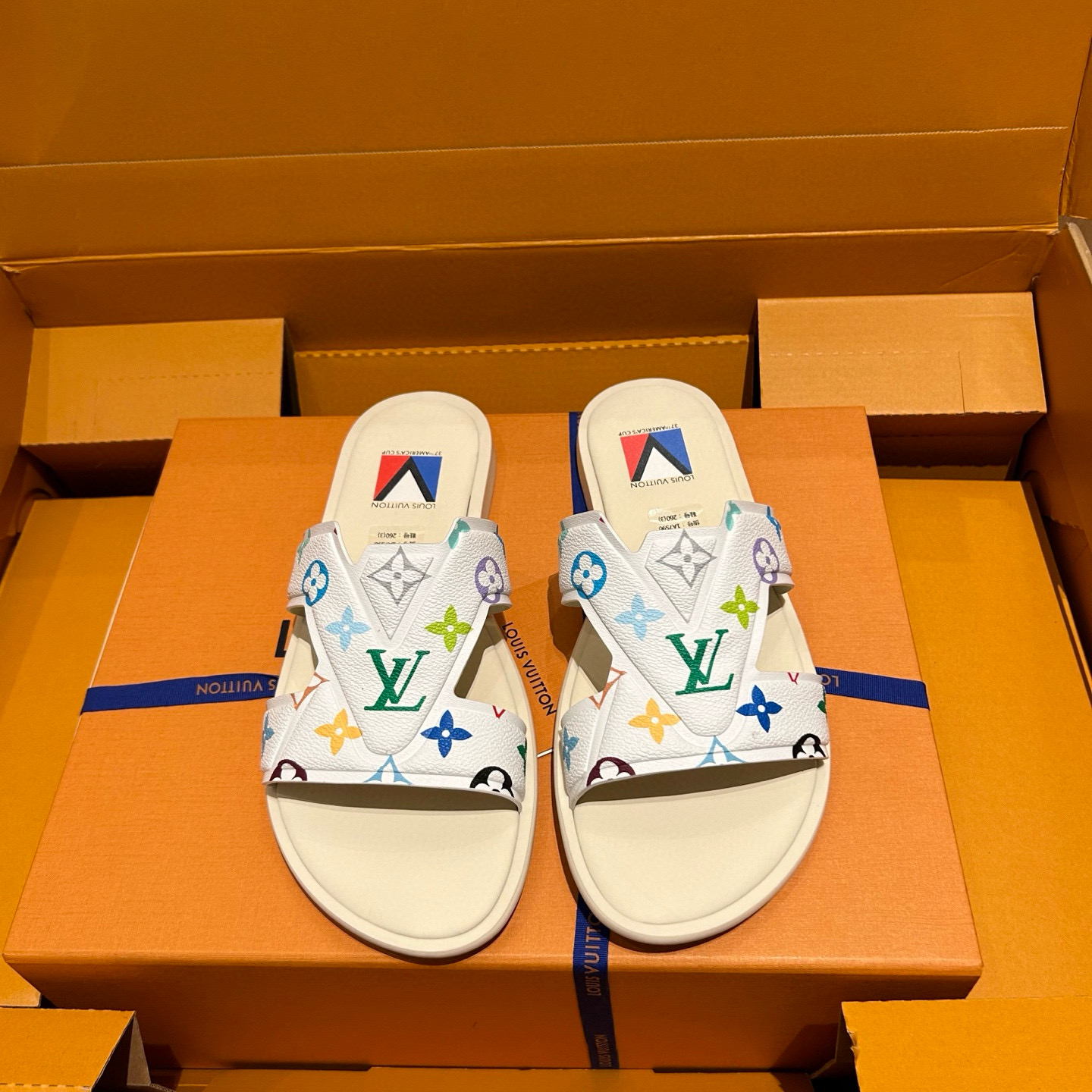 [LOUIS VUITTON] 루이비통 오아시스 샌들 남성용