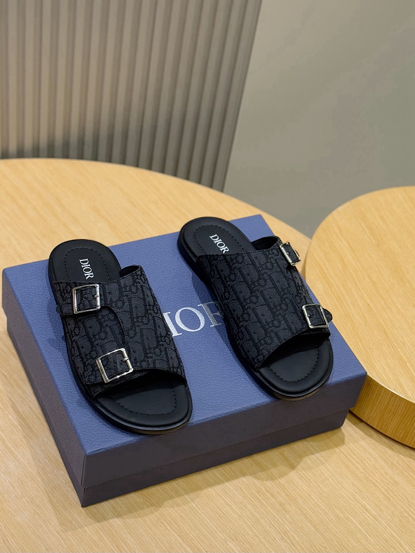 [DIOR] 디올 아쿠아 샌들 슬리퍼 남성용