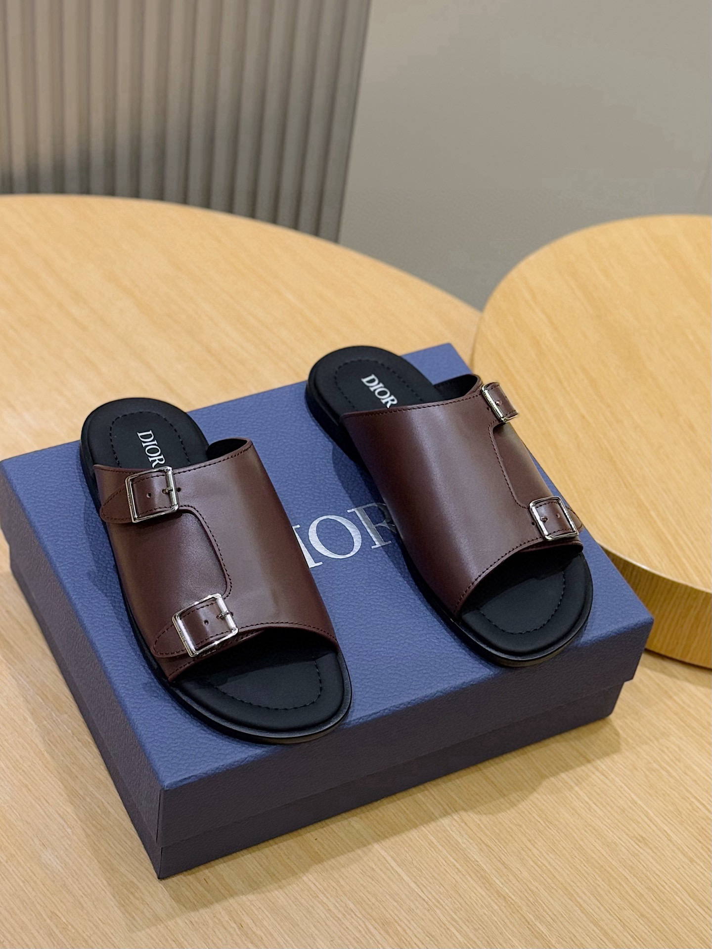 [DIOR] 디올 아쿠아 샌들 슬리퍼 남성용