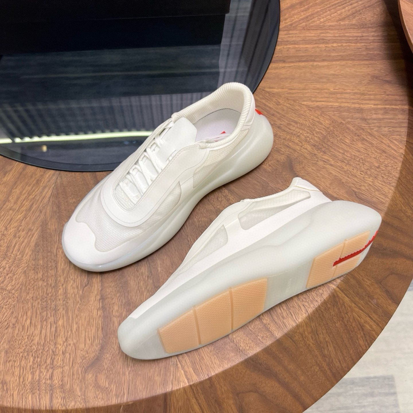 [PRADA] 프라다 아메리카 컵 바이크 스니커즈 남성용