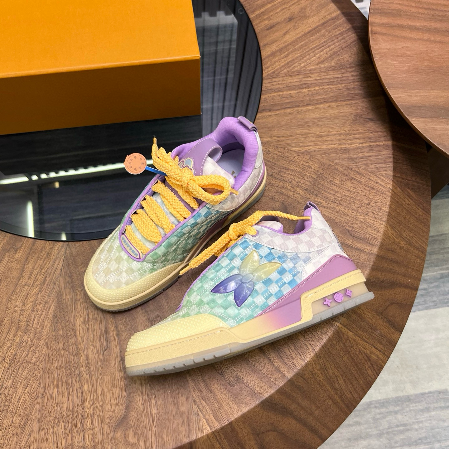 [LOUIS VUITTON] 루이비통 LV 트레이너 버질아블로 스니커즈 남녀공용