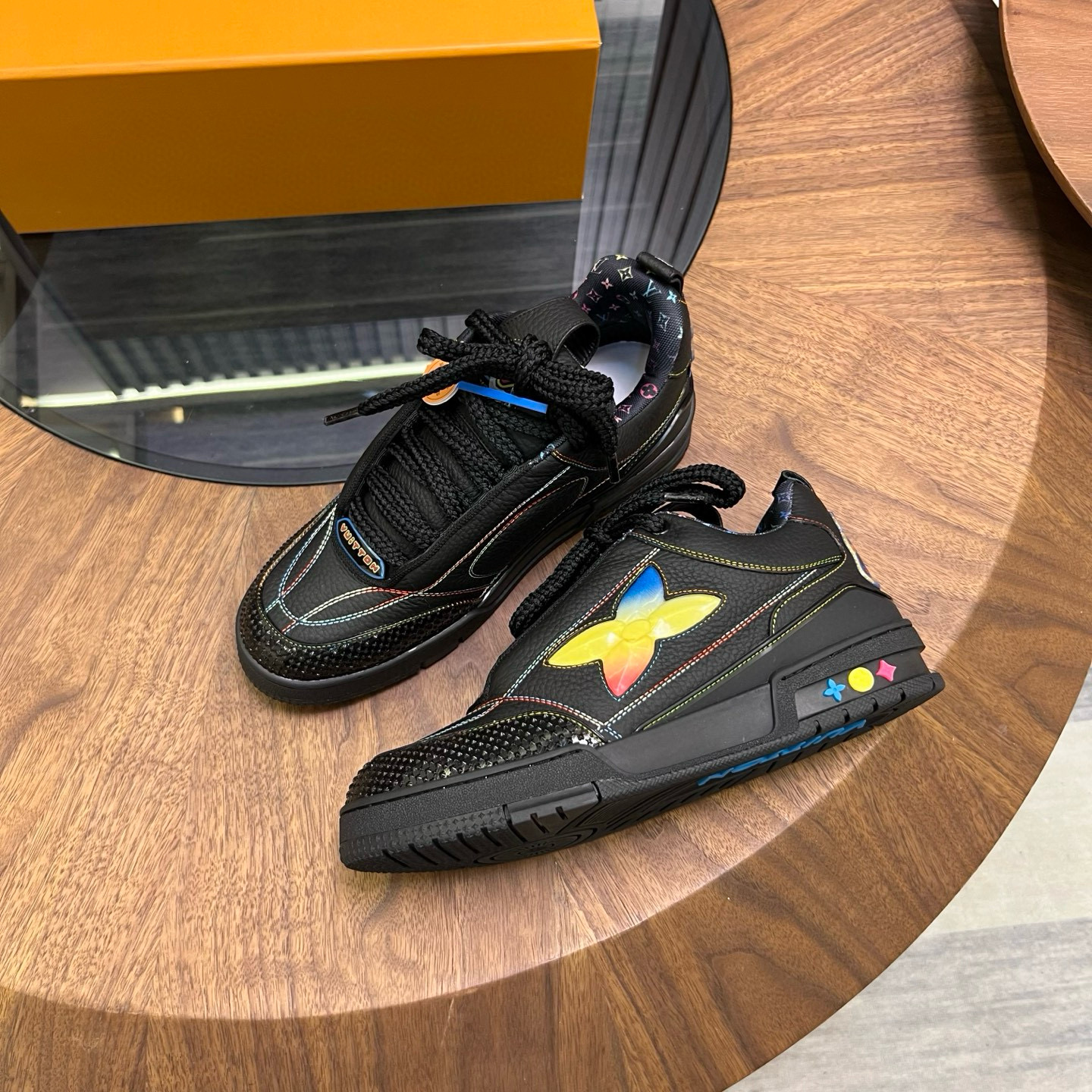 [LOUIS VUITTON] 루이비통 LV 트레이너 버질아블로 스니커즈 남녀공용