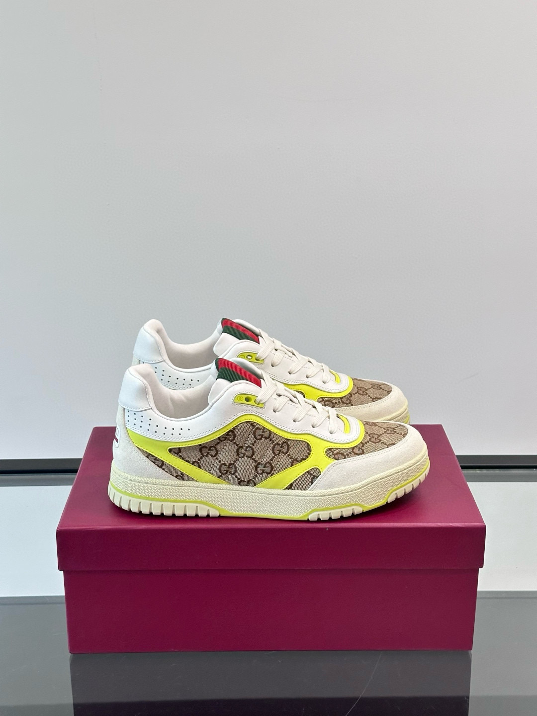 [GUCCI] 구찌 리웹 스니커즈 남녀공용
