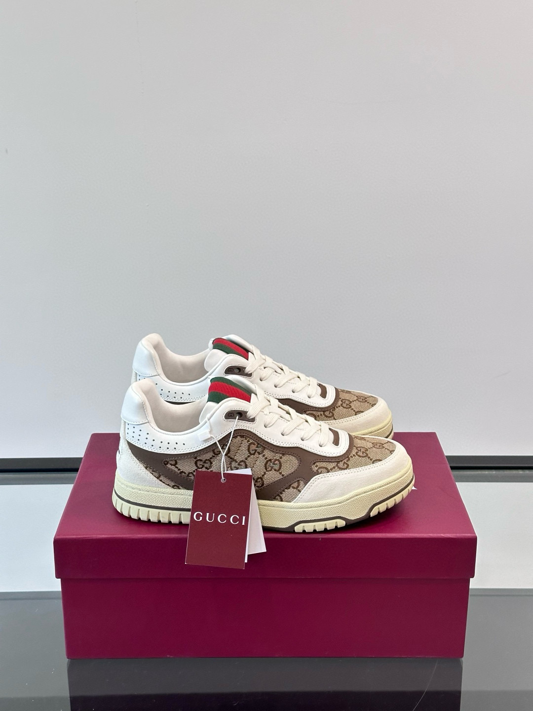 [GUCCI] 구찌 리웹 스니커즈 남녀공용