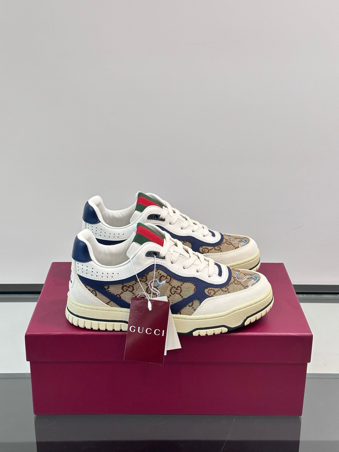 [GUCCI] 구찌 리웹 스니커즈 남녀공용