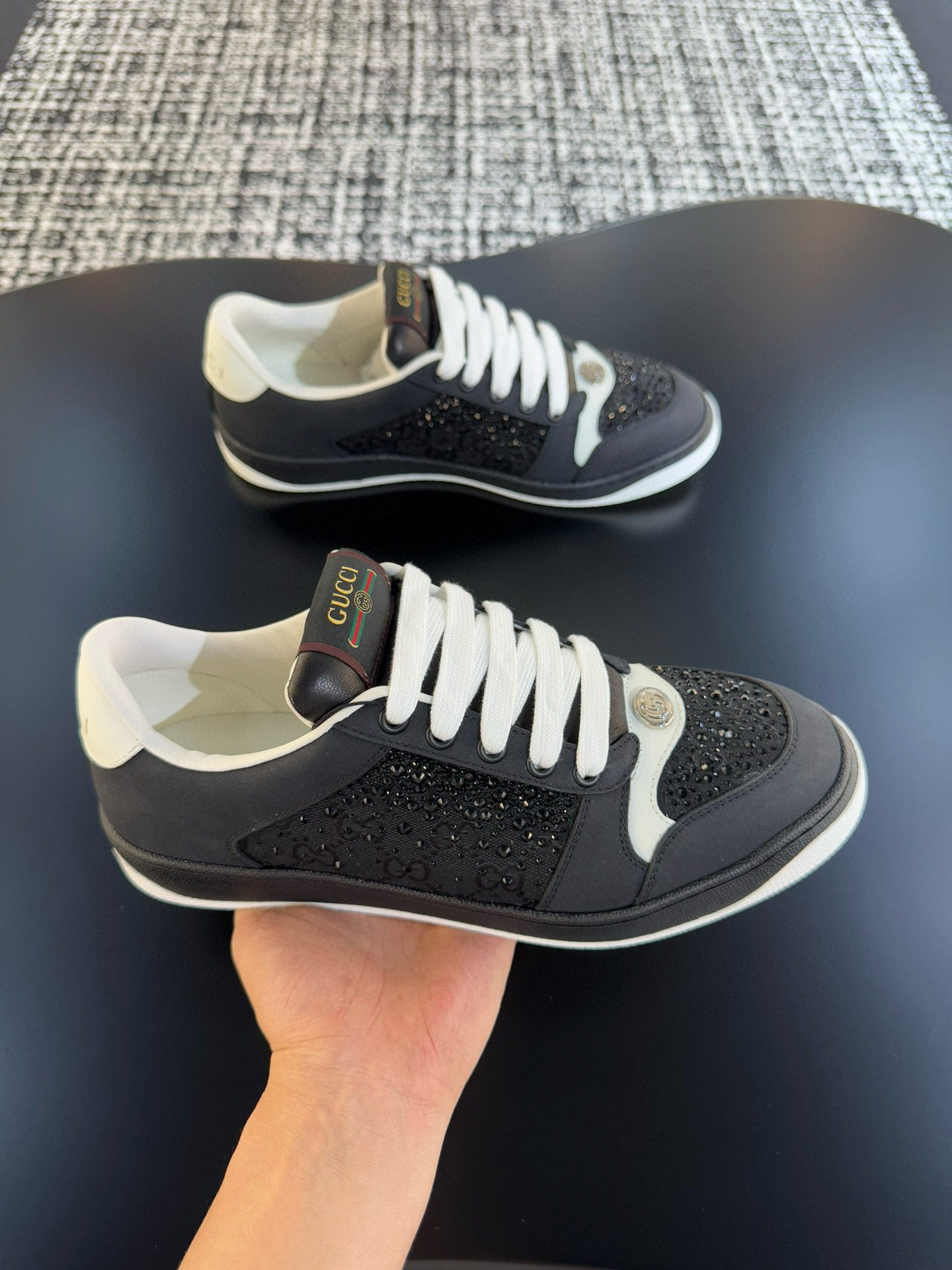 [GUCCI] 구찌 스크리너 스니커즈 남녀공용