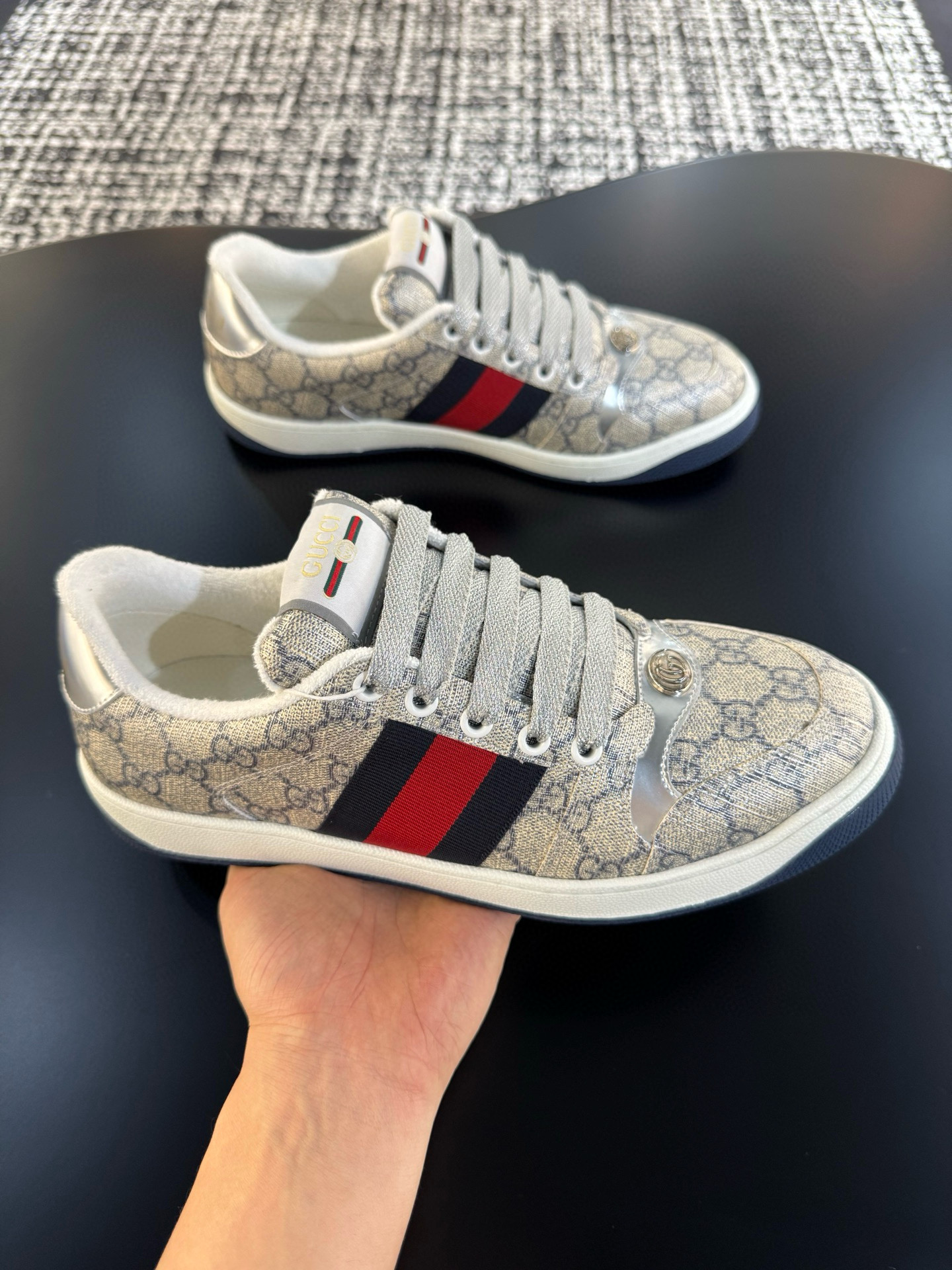 [GUCCI] 구찌 스크리너 스니커즈 남녀공용