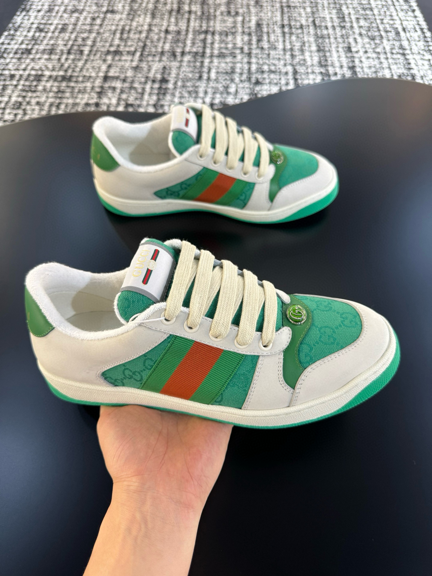 [GUCCI] 구찌 스크리너 스니커즈 남녀공용