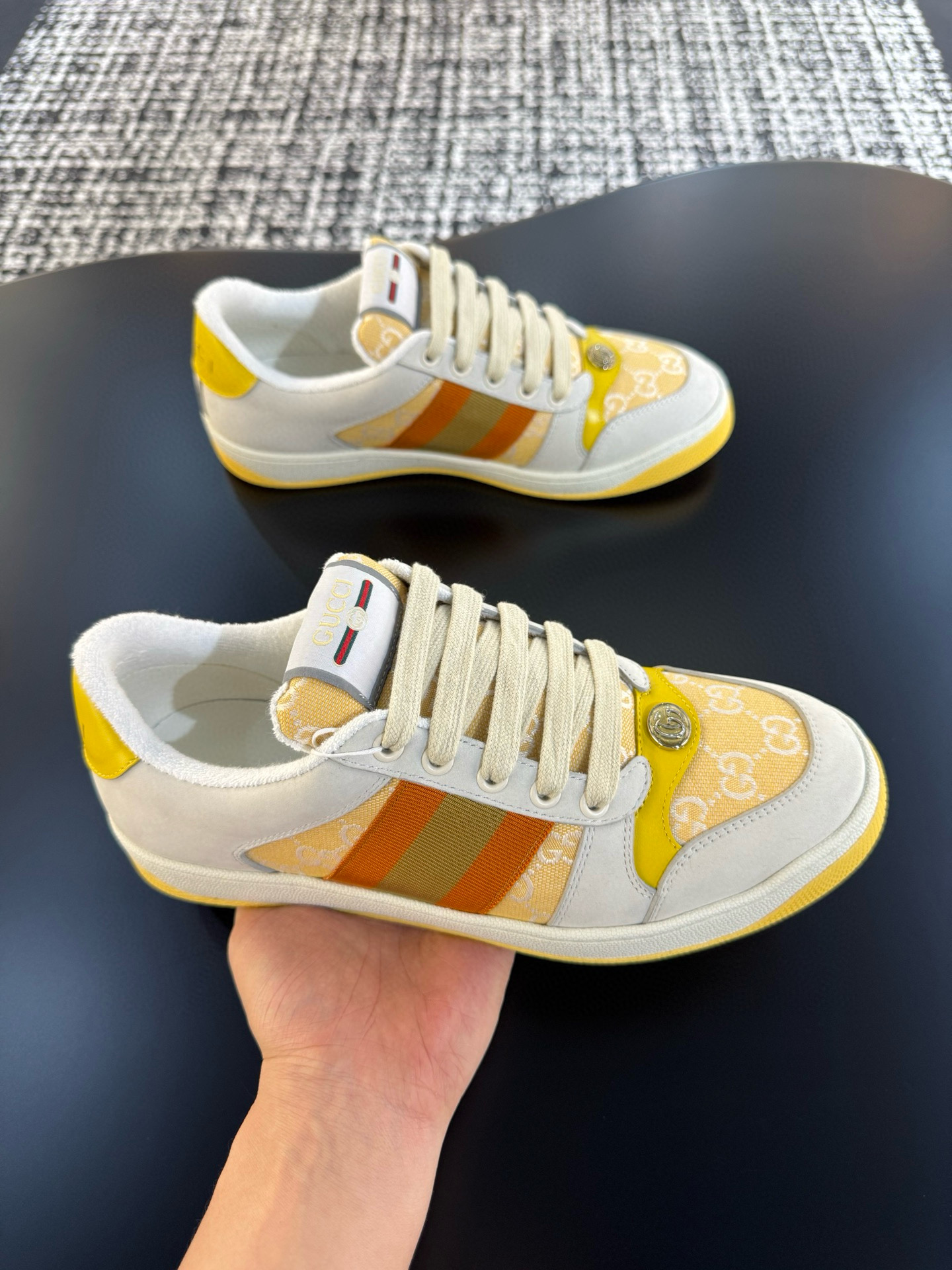 [GUCCI] 구찌 스크리너 스니커즈 남녀공용