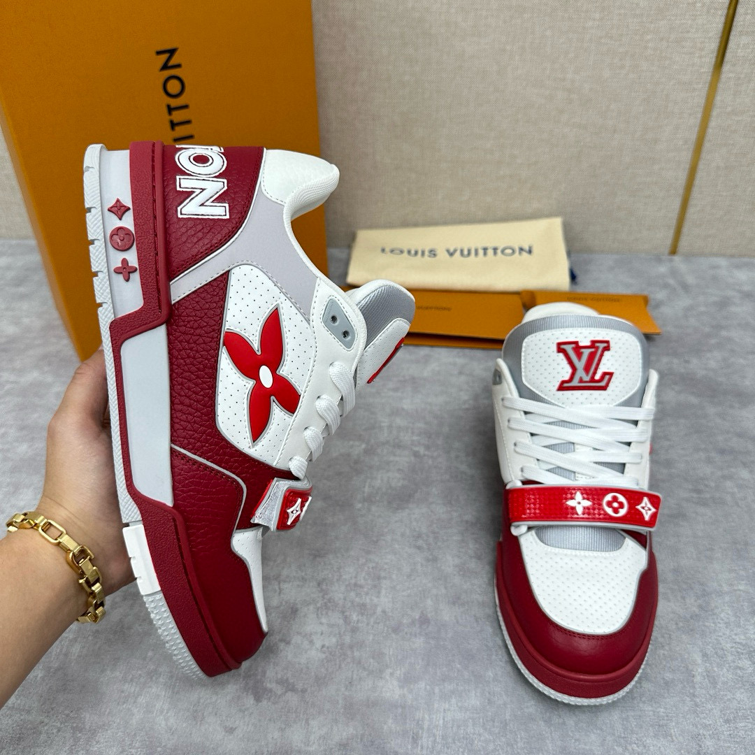 [LOUIS VUITTON] 루이비통 LV 트레이너 버질아블로 스니커즈 남성용