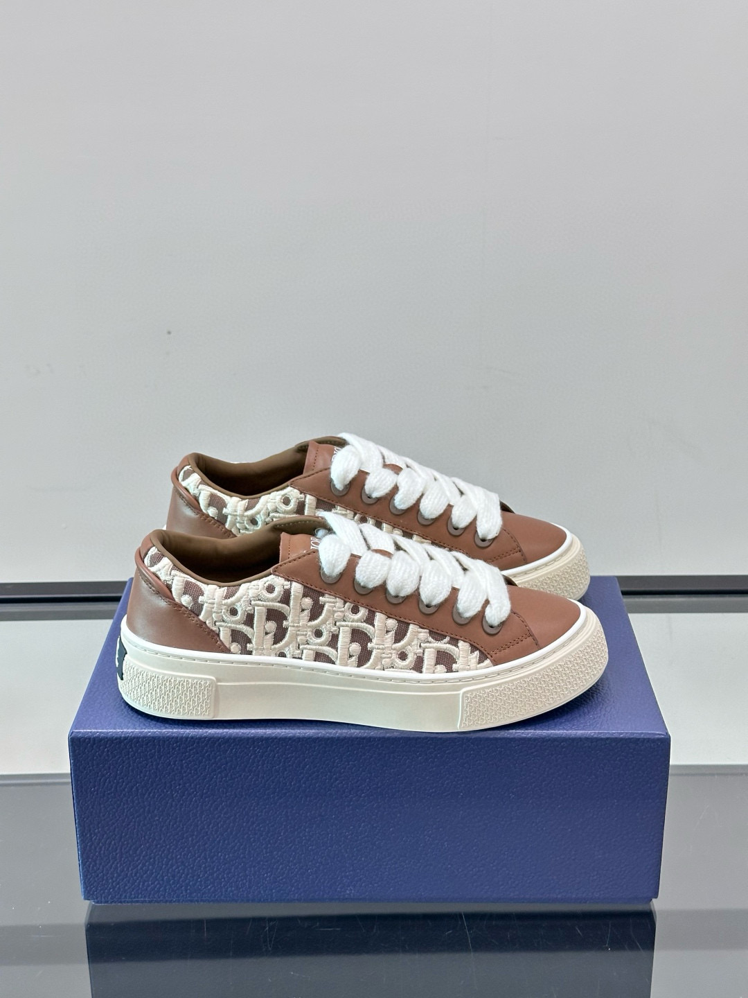 [DIOR] 디올 B33 오블리크 스니커즈 남성용