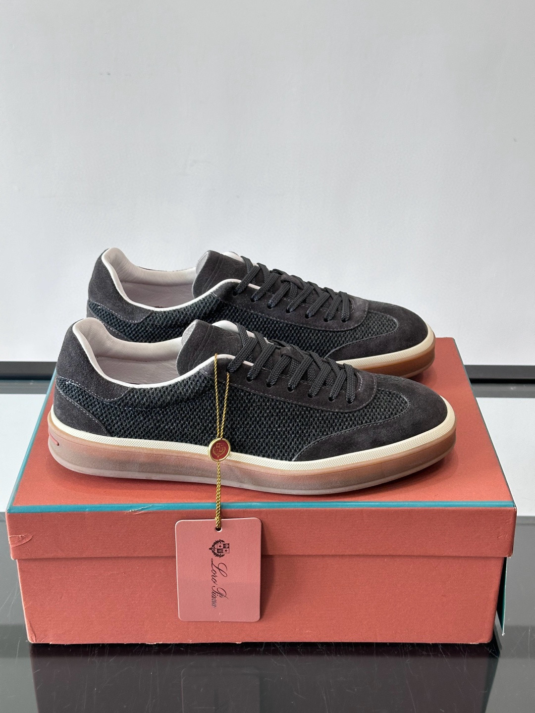 [Loro Piana] 로로피아나 테니스 워크 스니커즈 남성용