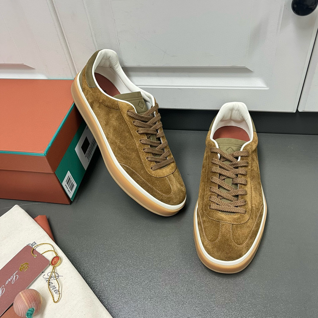 [Loro Piana] 로로피아나 테니스 워크 스니커즈 남성용