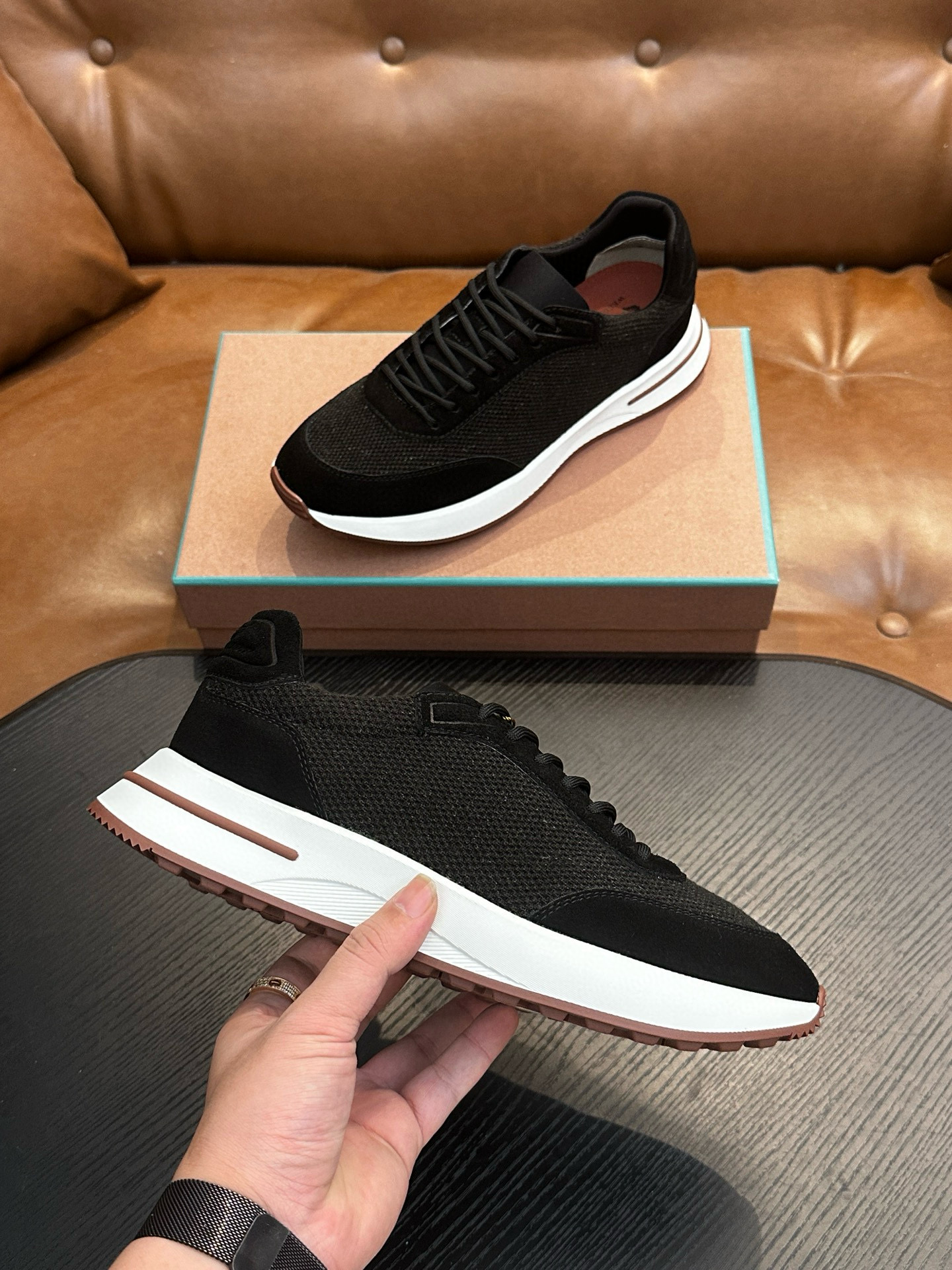 [Loro Piana] 로로피아나 위크앤드 워크 스니커즈 남성용