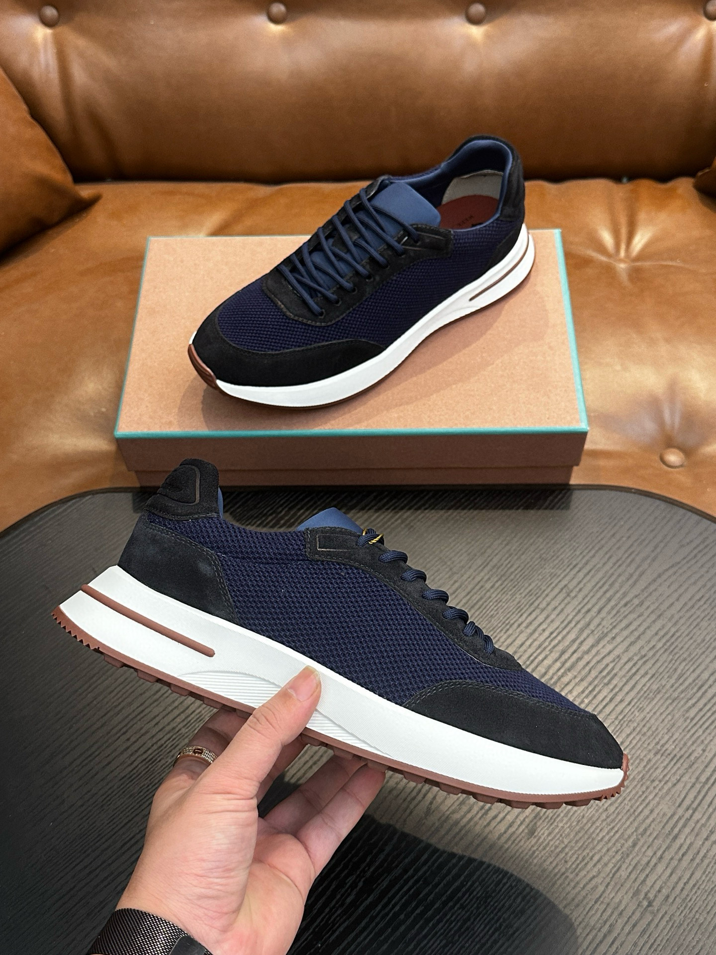 [Loro Piana] 로로피아나 위크앤드 워크 스니커즈 남성용