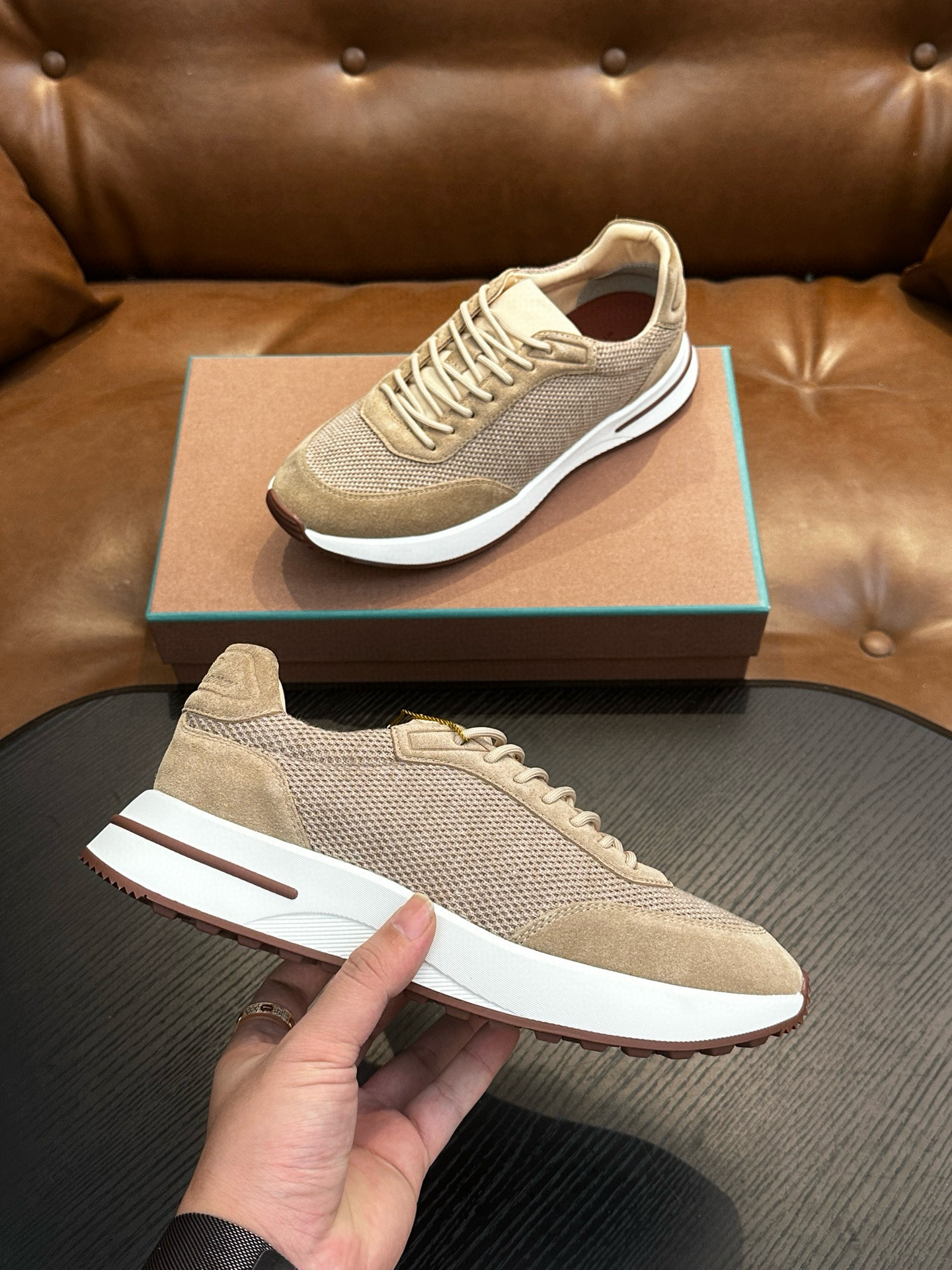 [Loro Piana] 로로피아나 위크앤드 워크 스니커즈 남성용