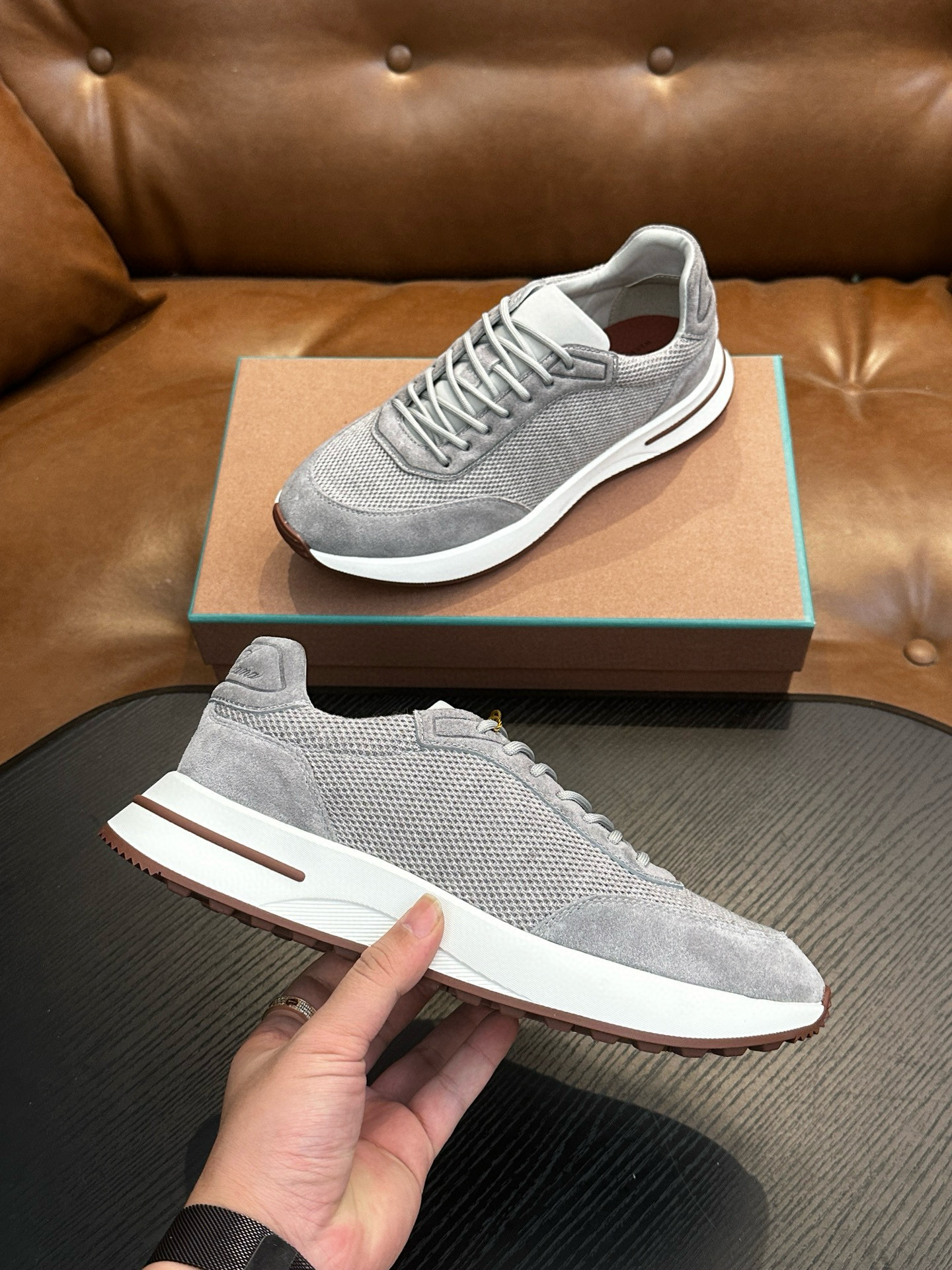 [Loro Piana] 로로피아나 위크앤드 워크 스니커즈 남성용