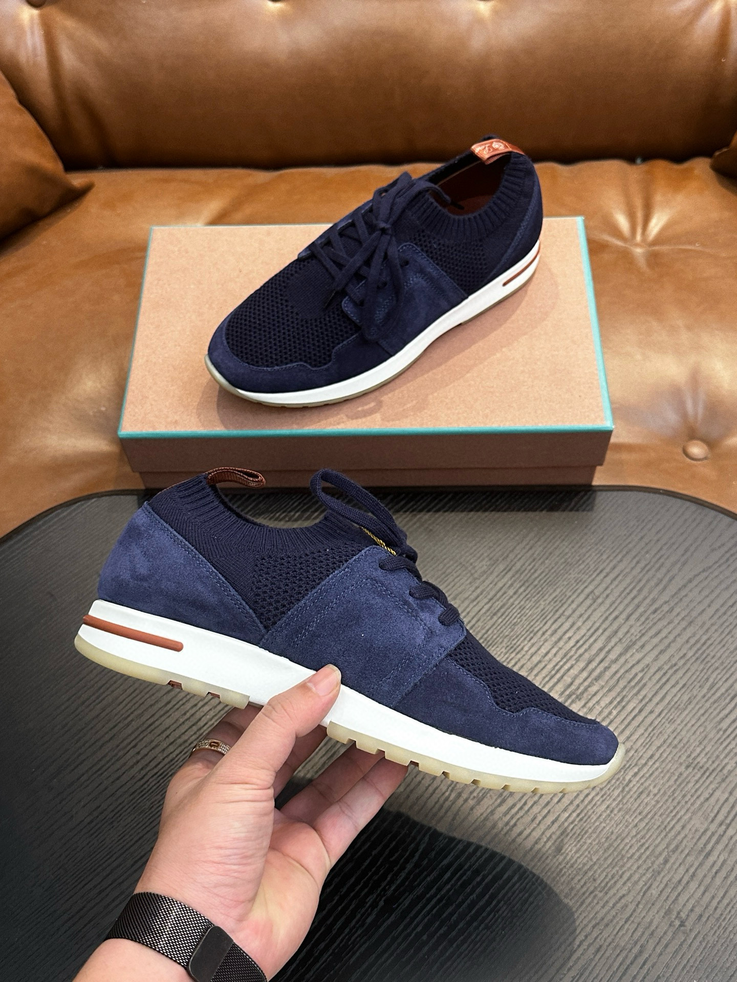 [Loro Piana] 로로피아나 위크앤드 워크 스니커즈 남성용