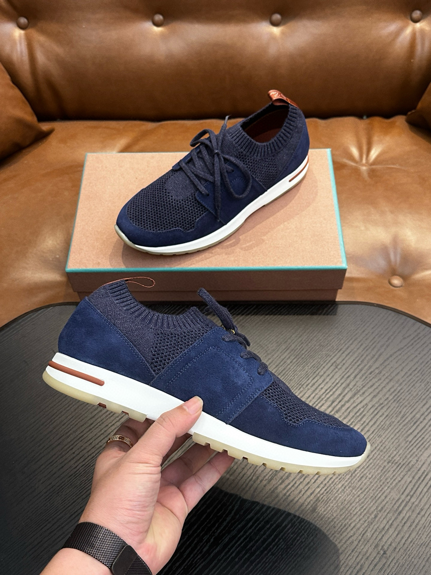 [Loro Piana] 로로피아나 위크앤드 워크 스니커즈 남성용