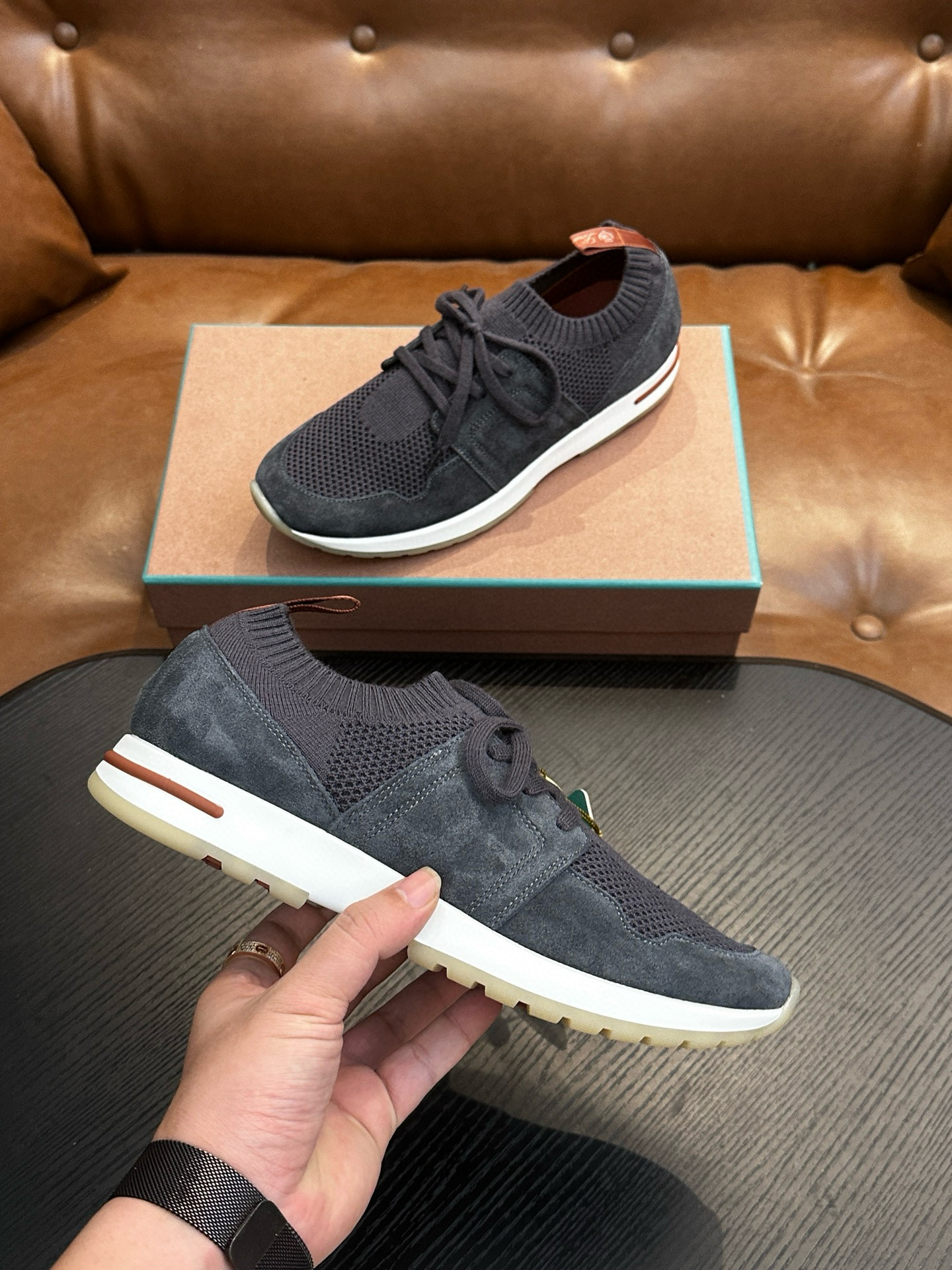 [Loro Piana] 로로피아나 위크앤드 워크 스니커즈 남성용