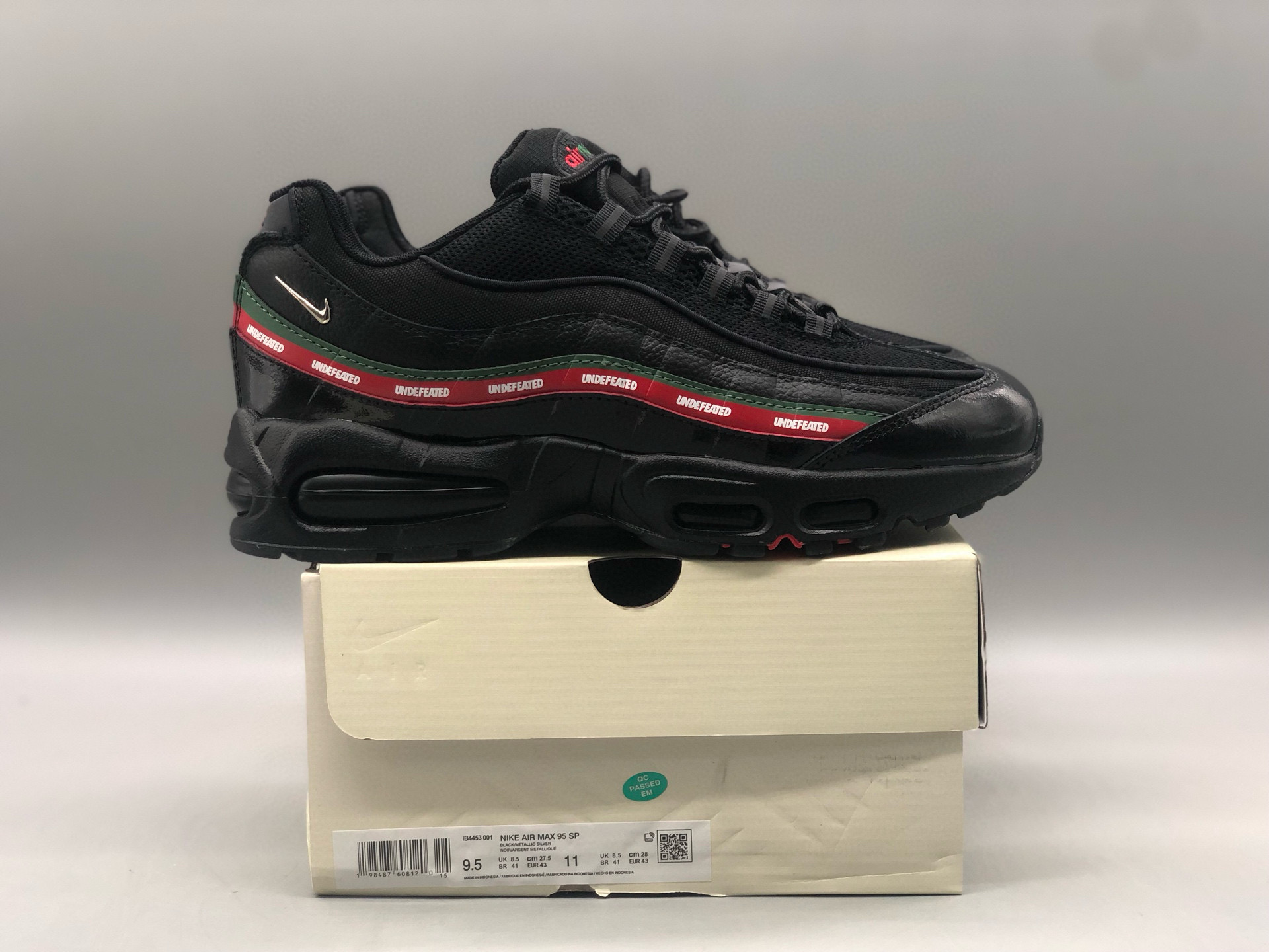 [NIKE] 나이키 에어맥스95 SP 언디피티드 블랙 IB4453-001 남녀공용