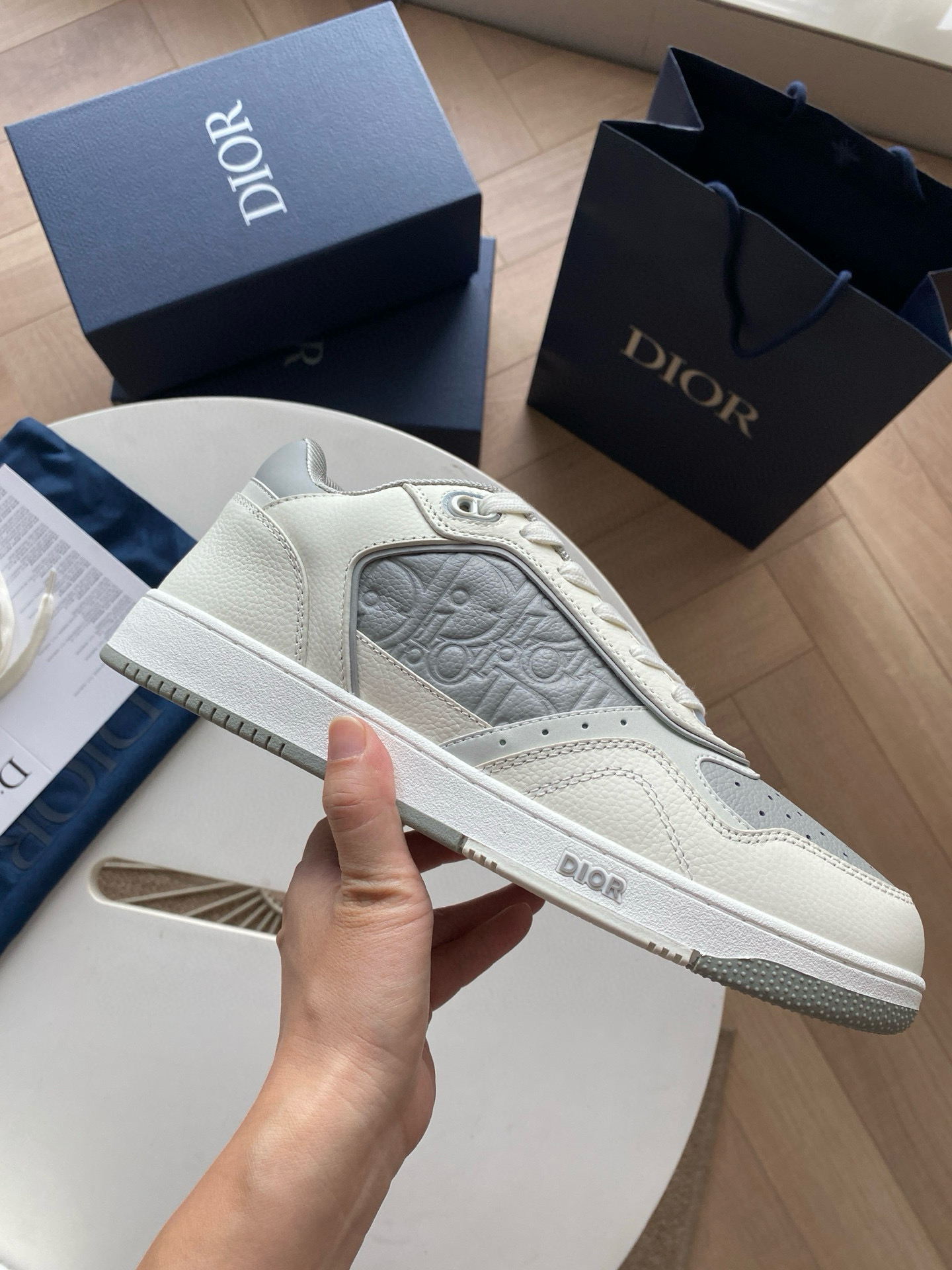 [DIOR] 디올 B27 오블리크 로우 스니커즈 남성용