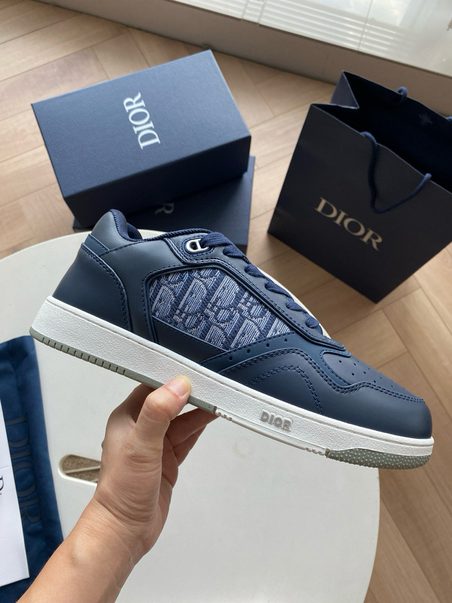 [DIOR] 디올 B27 오블리크 로우 스니커즈 남성용