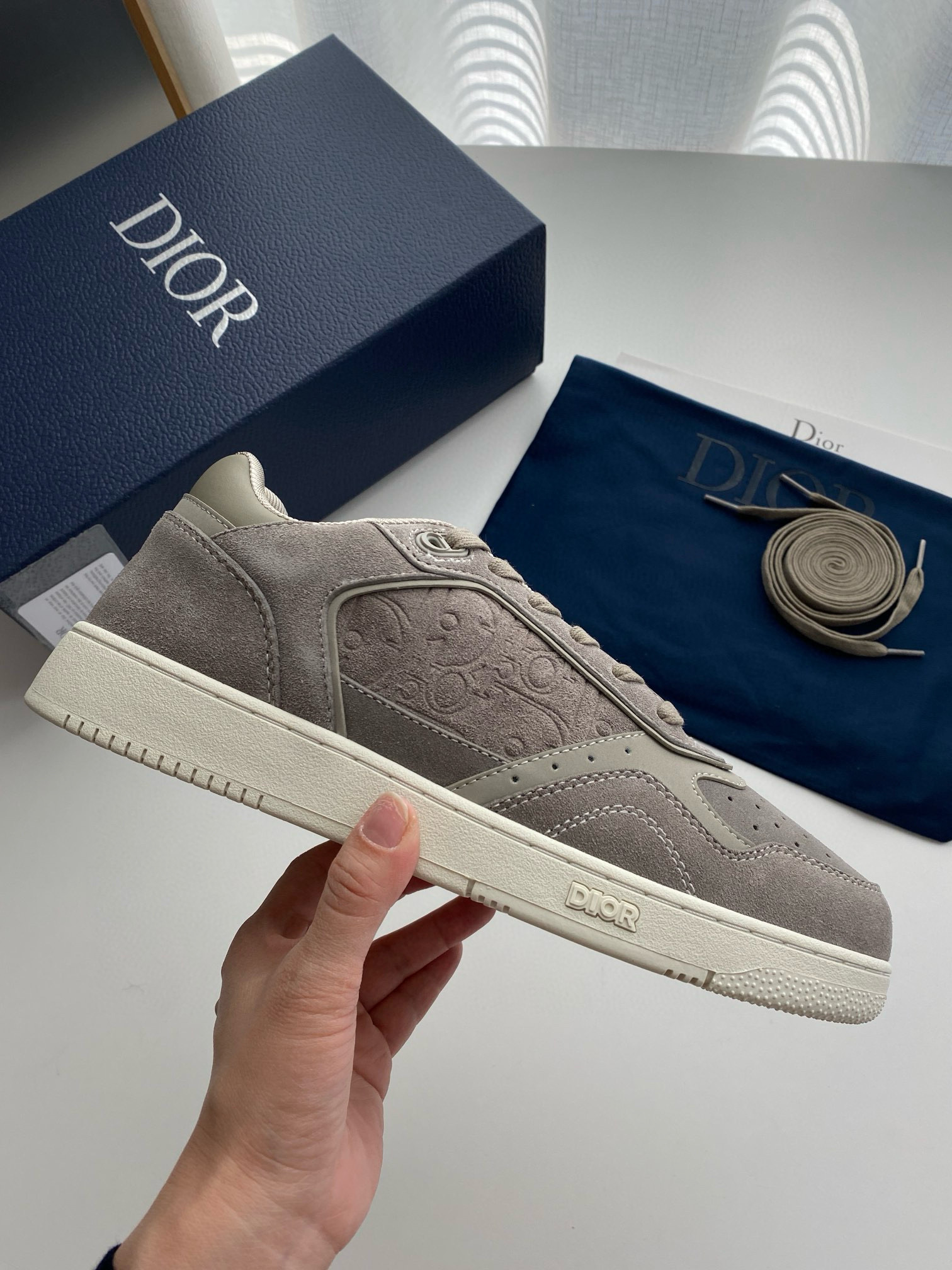 [DIOR] 디올 B27 오블리크 로우 스니커즈 남성용