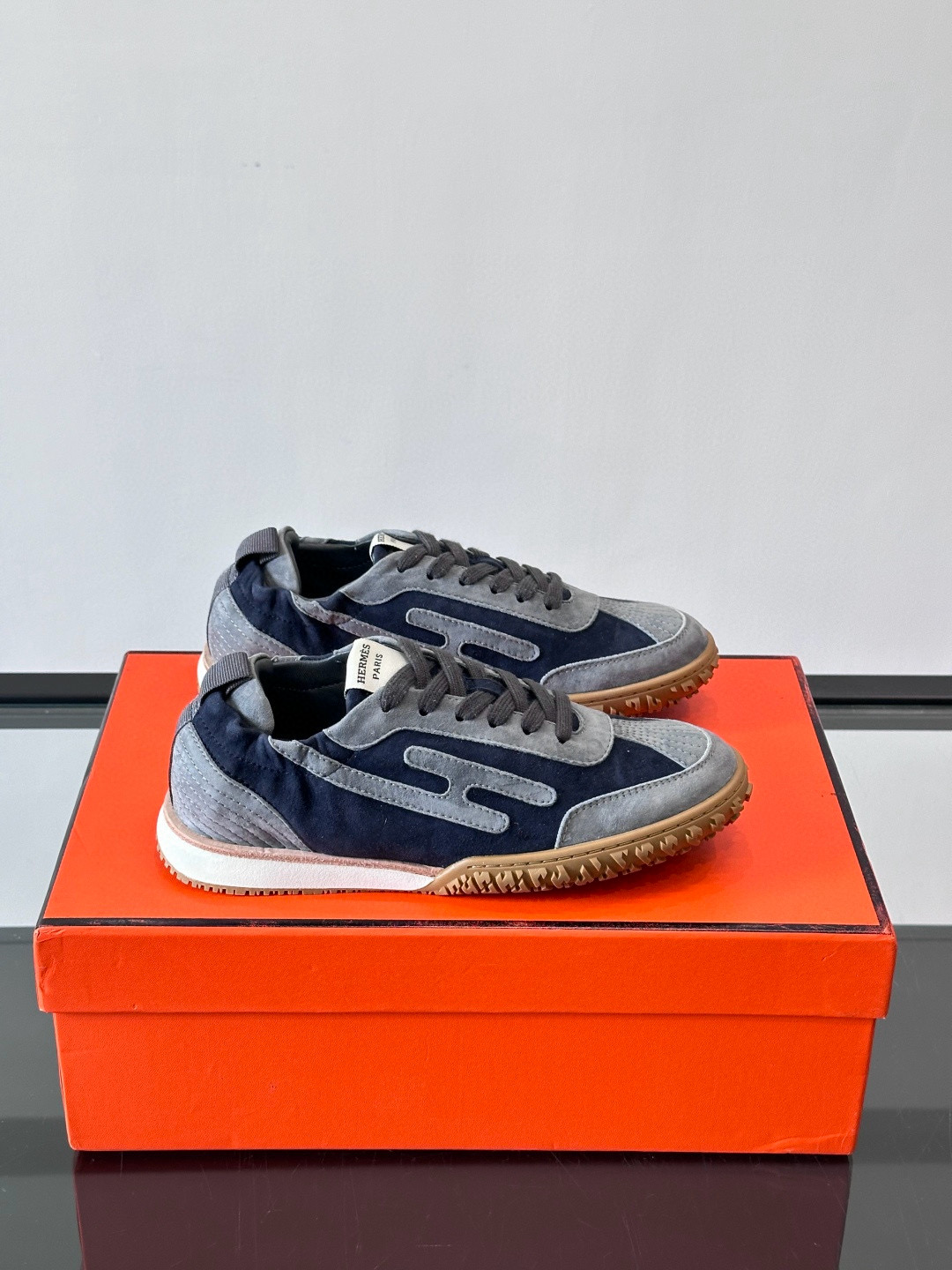 [HERMES] 에르메스 제트 JET 스니커즈 남녀공용