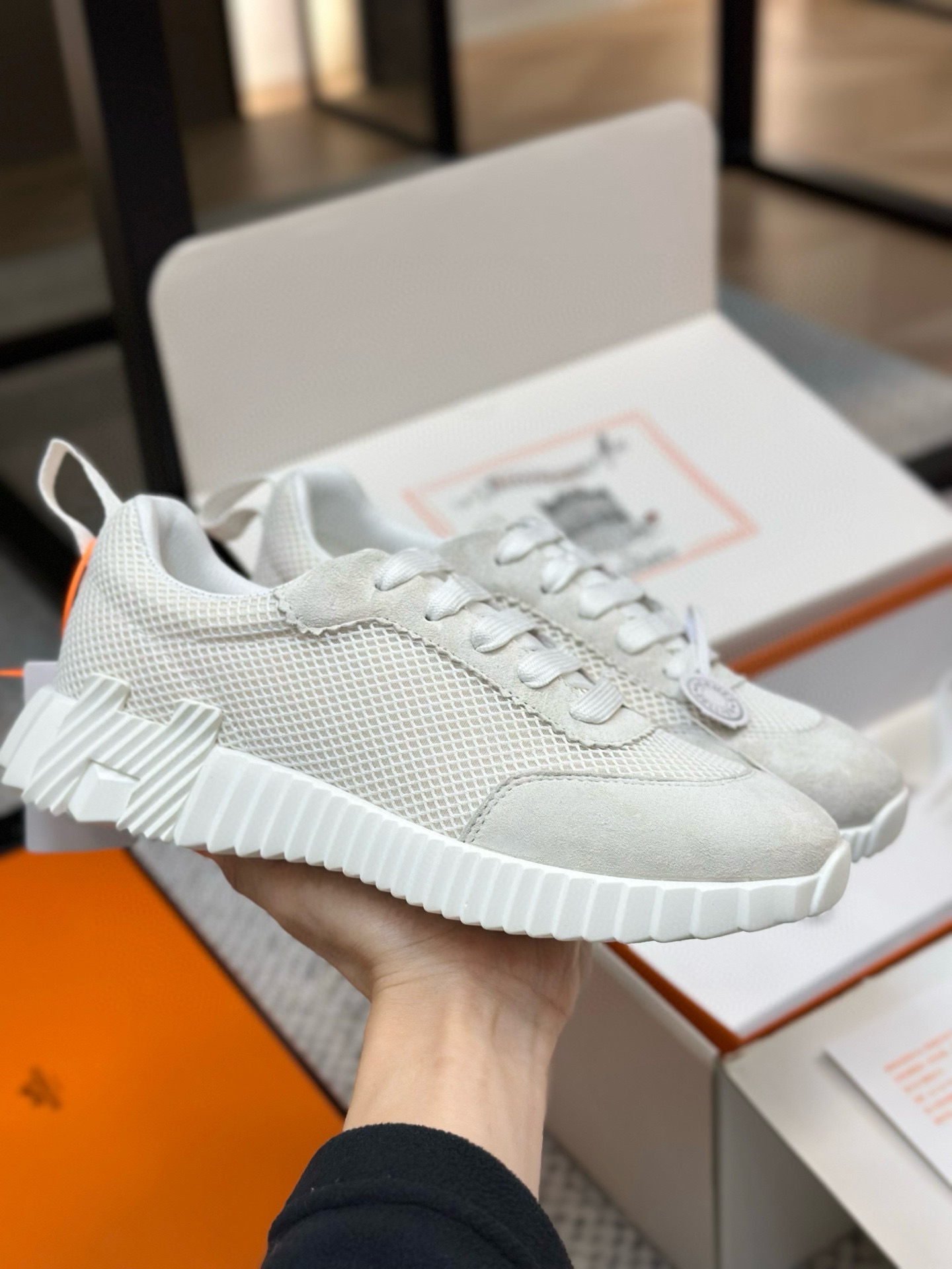 [HERMES] 에르메스 바운싱 스니커즈 남녀공용