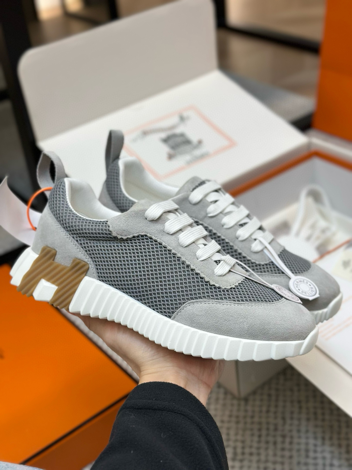 [HERMES] 에르메스 바운싱 스니커즈 남녀공용